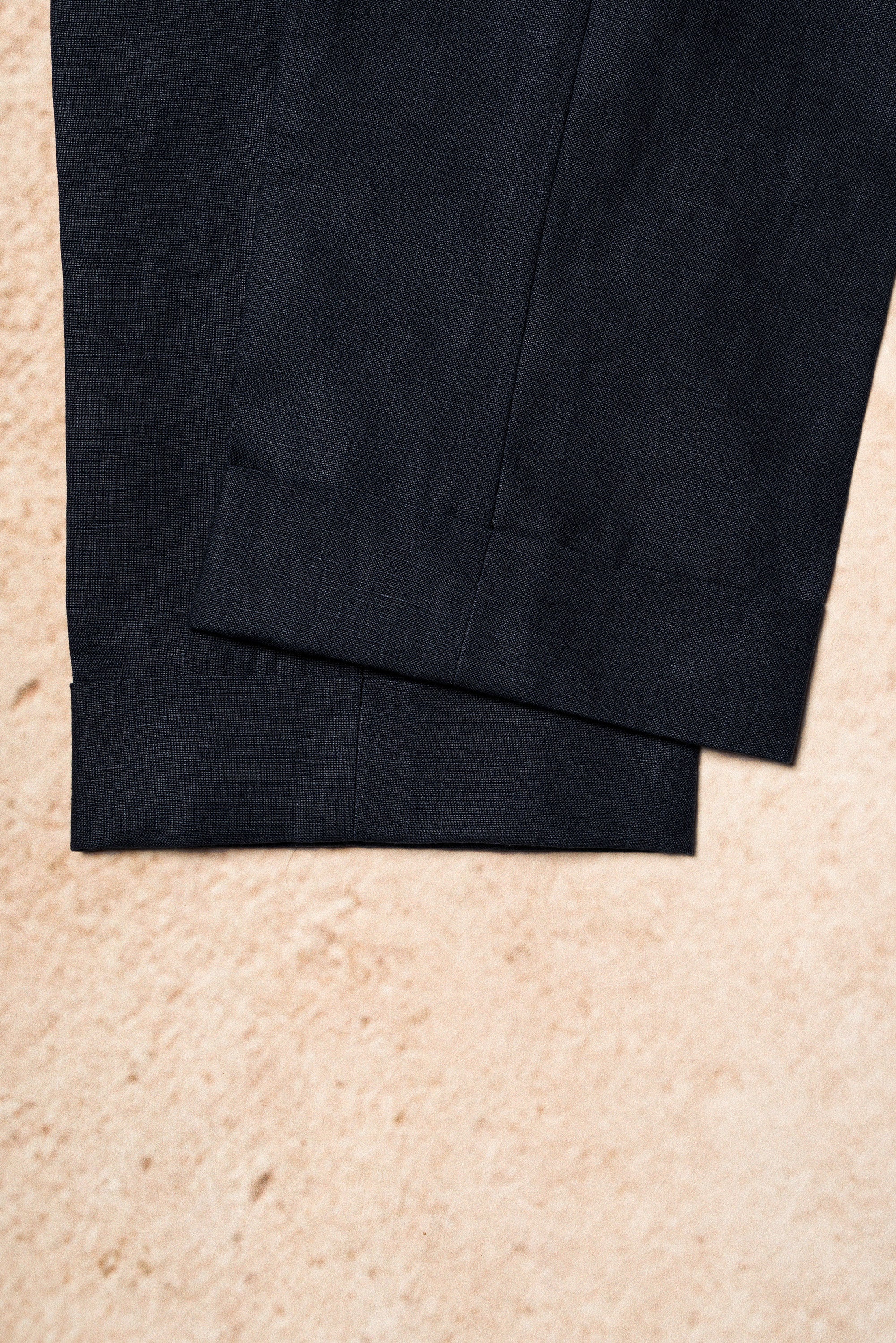 MTO Navy Irish Linen Suit #327