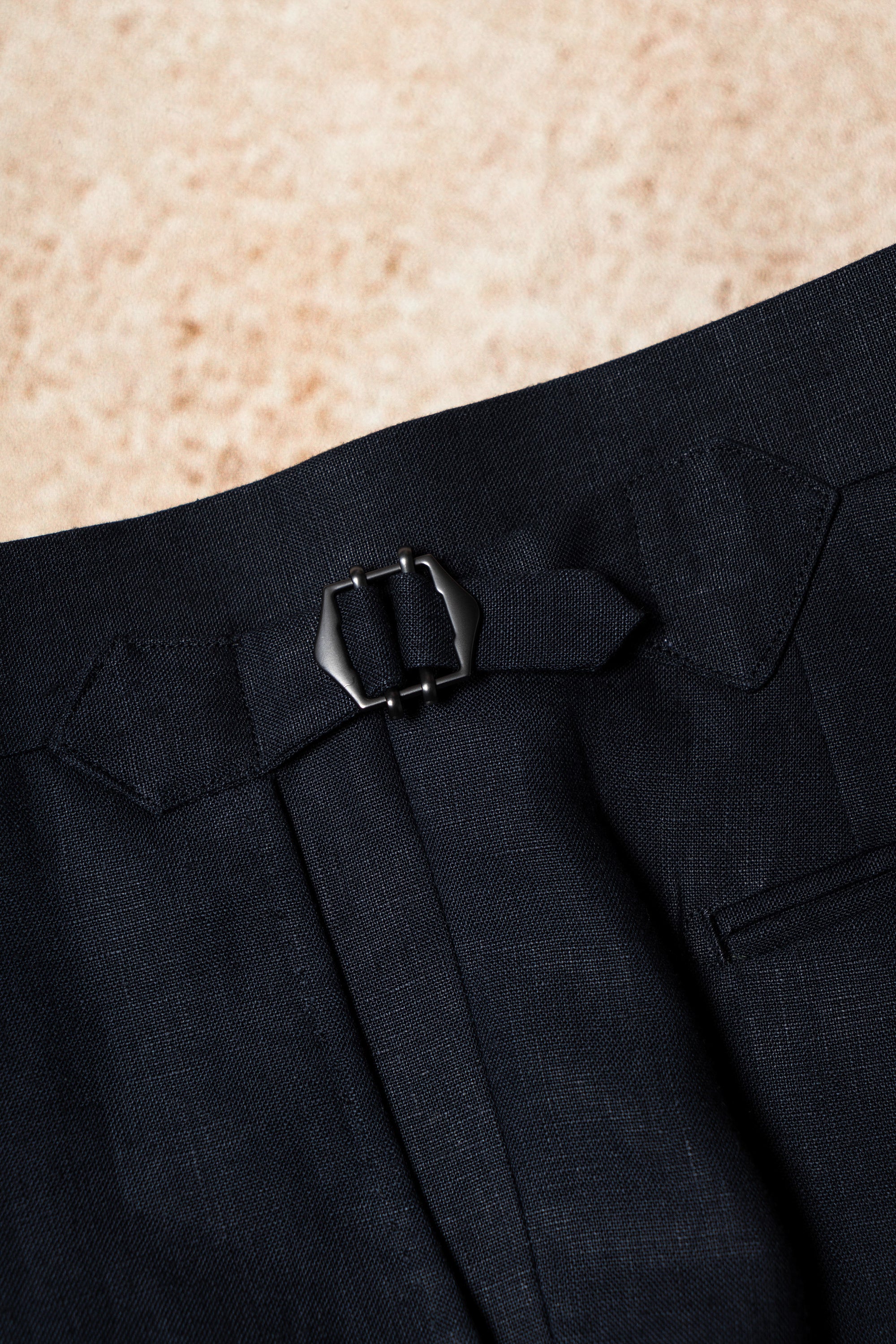MTO Navy Irish Linen Suit #327