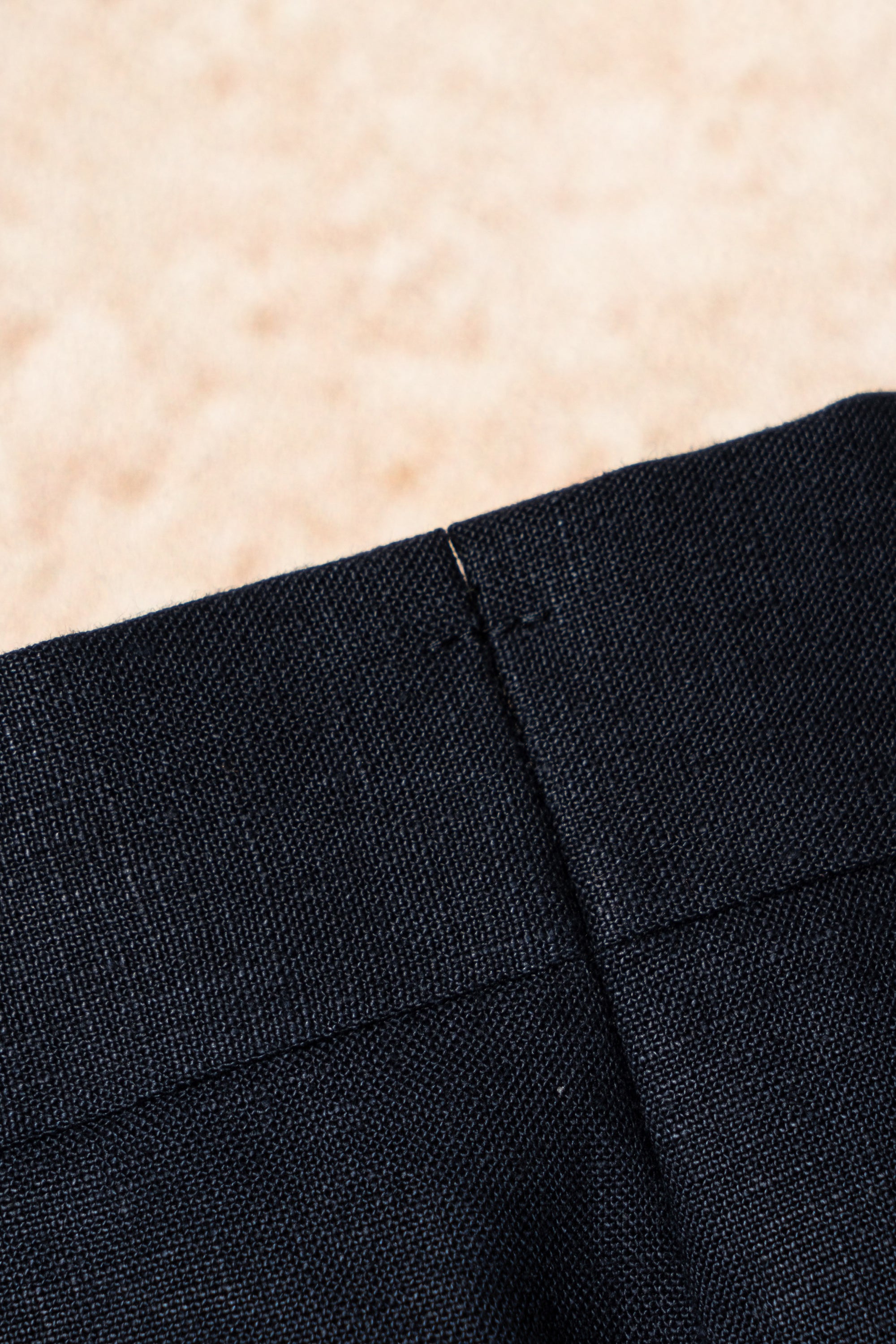MTO Navy Irish Linen Suit #327