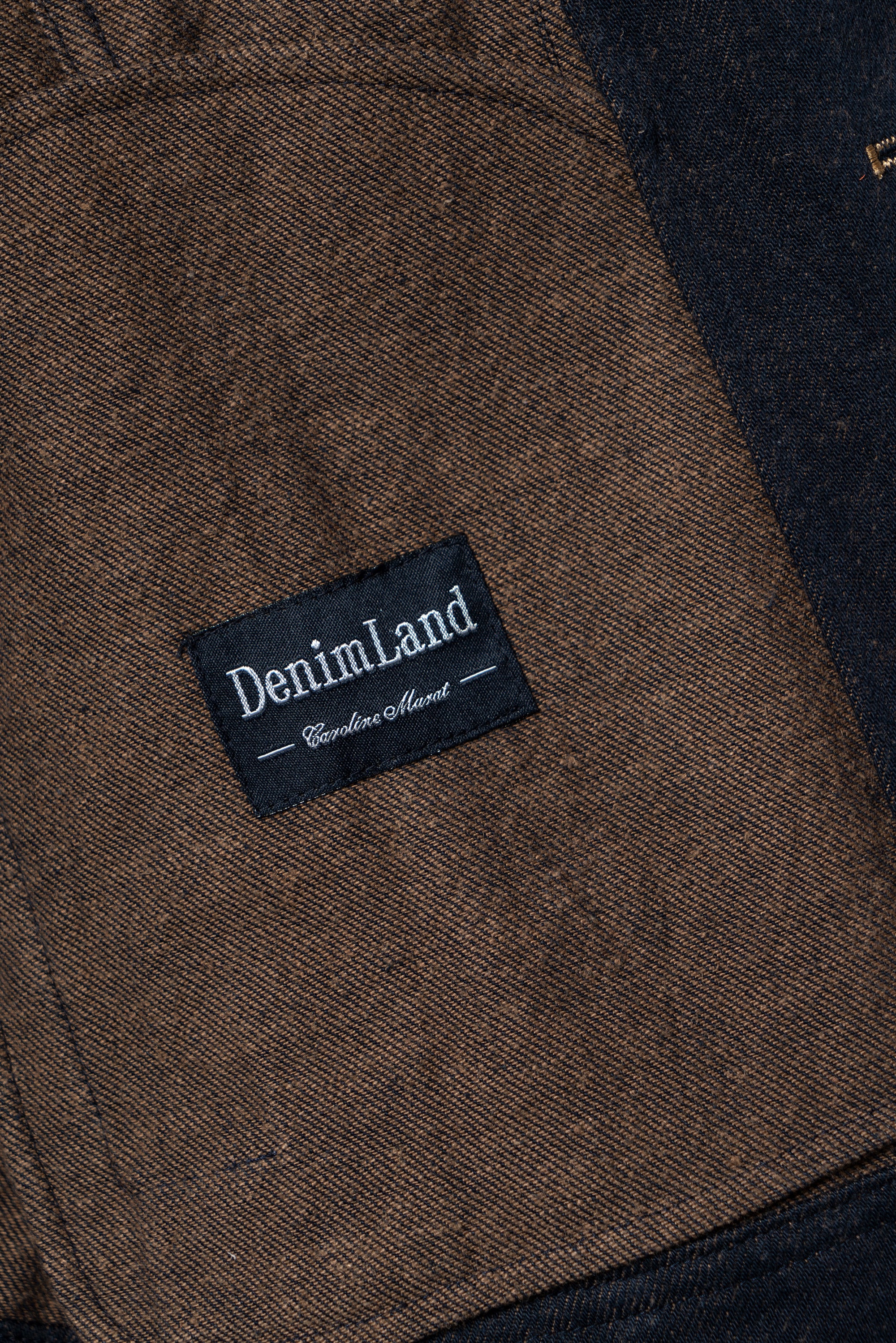 Denim Cotton Linen Blouson Jacket