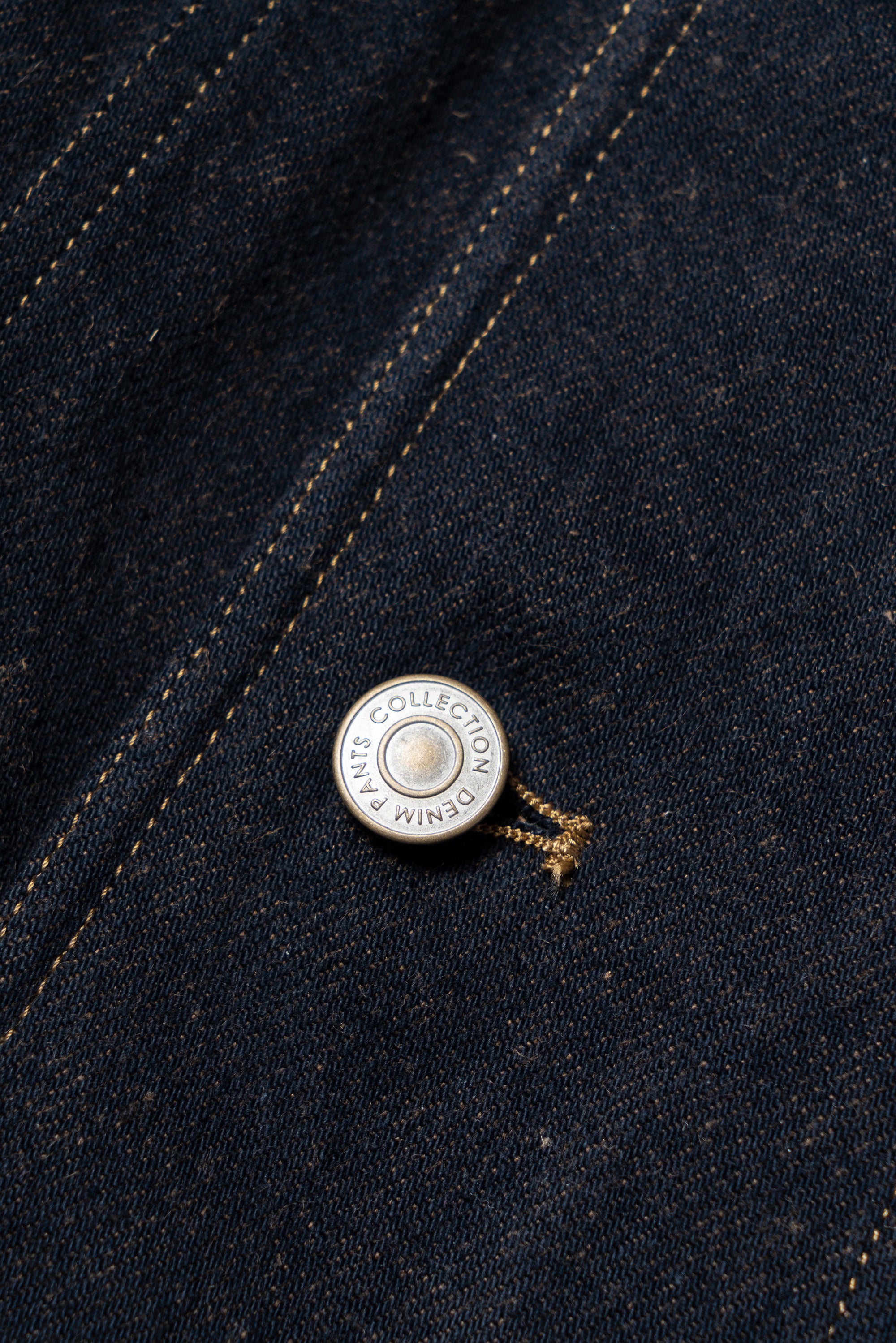 Denim Cotton Linen Blouson Jacket