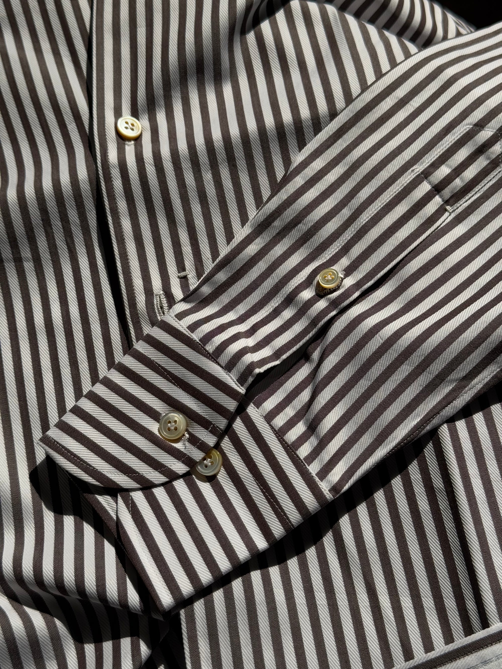 MTO Hand-stitched Stripe Shirt #29 #34