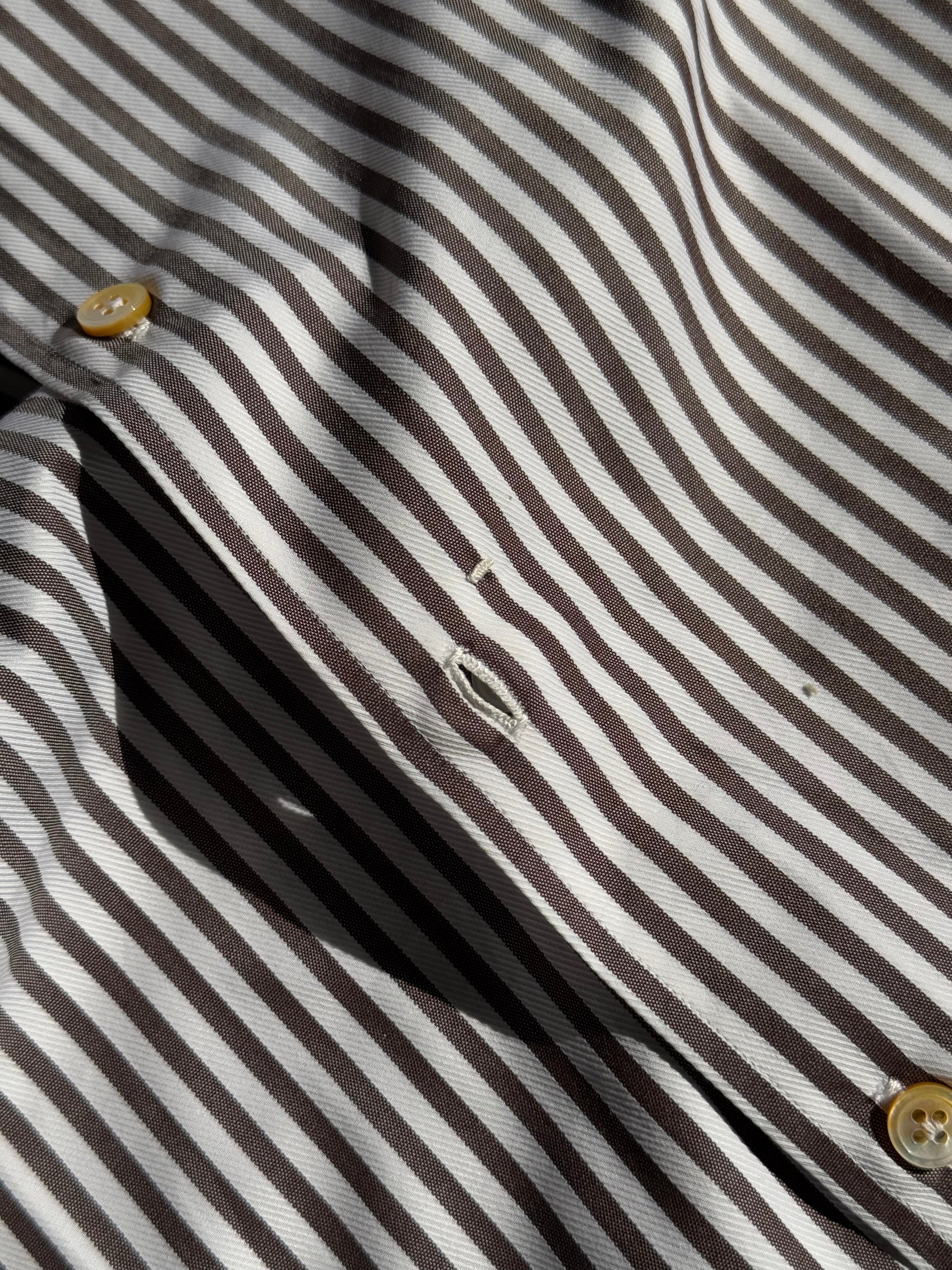 MTO Hand-stitched Stripe Shirt #29 #34