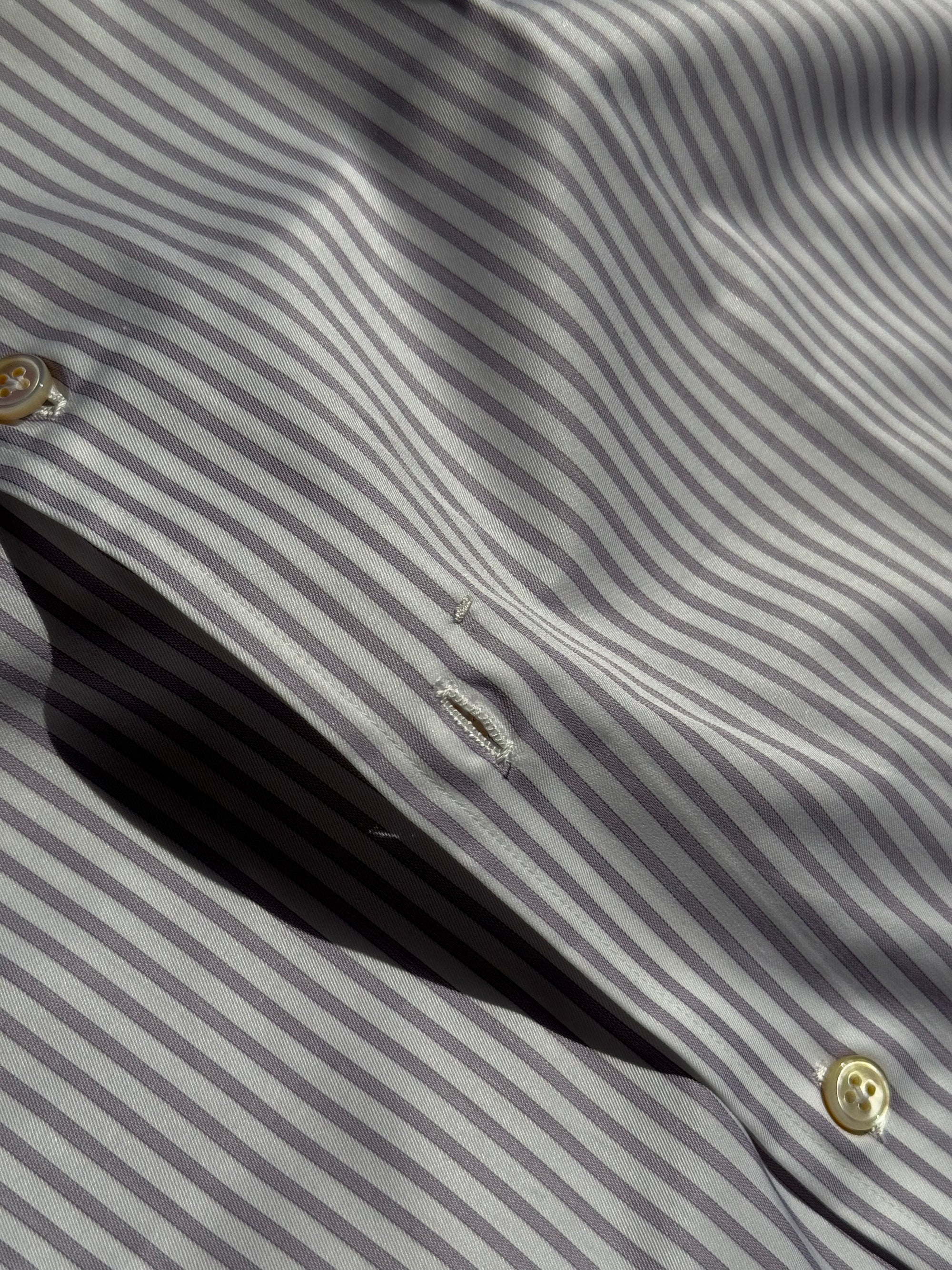 MTO Hand-stitched Stripe Shirt #31 #35