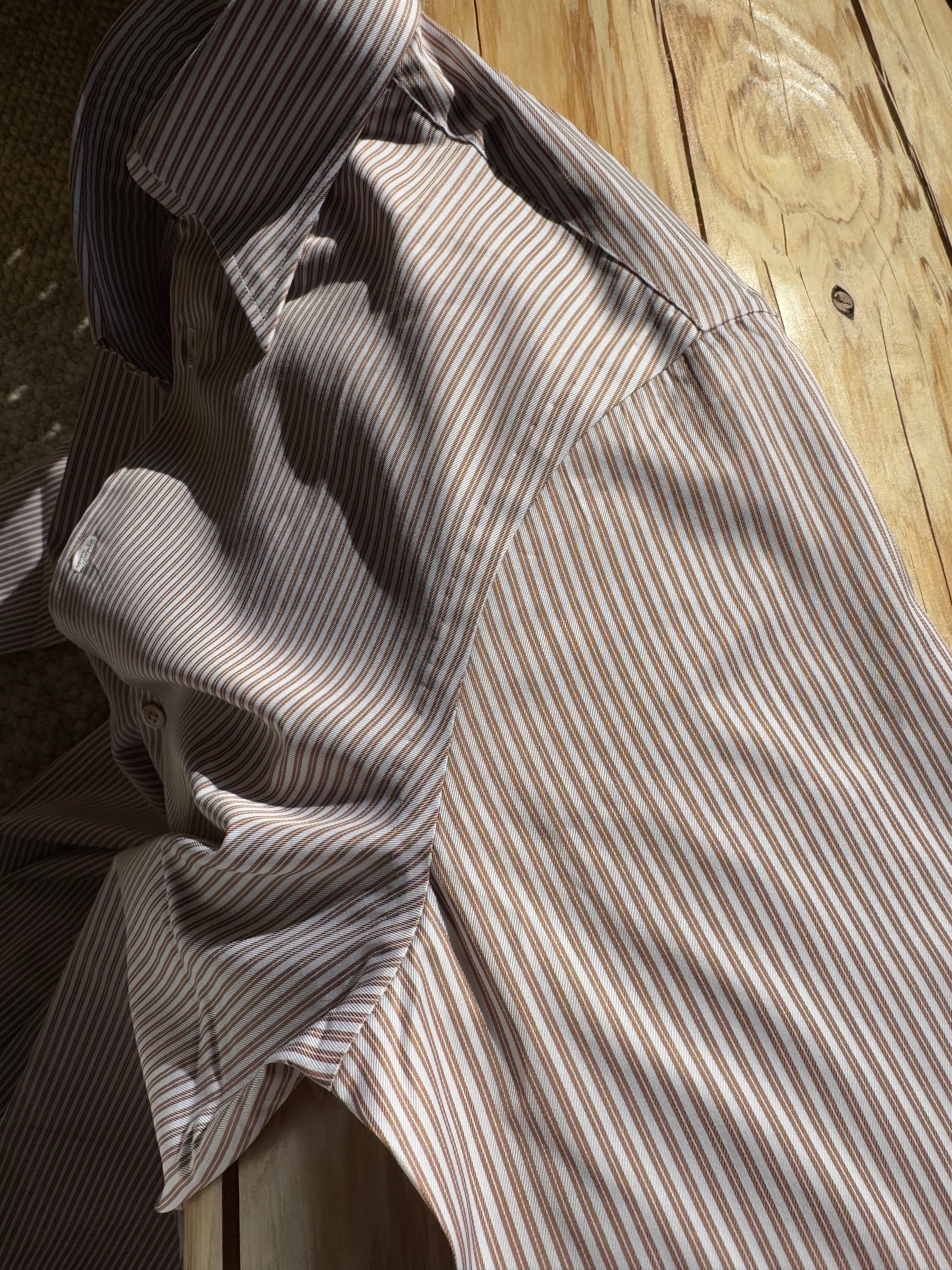 MTO Hand-stitched Stripe Shirt #31 #35
