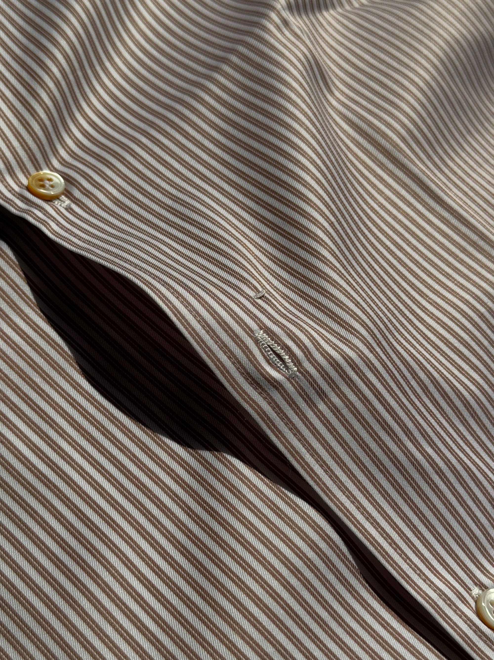 MTO Hand-stitched Stripe Shirt #31 #35
