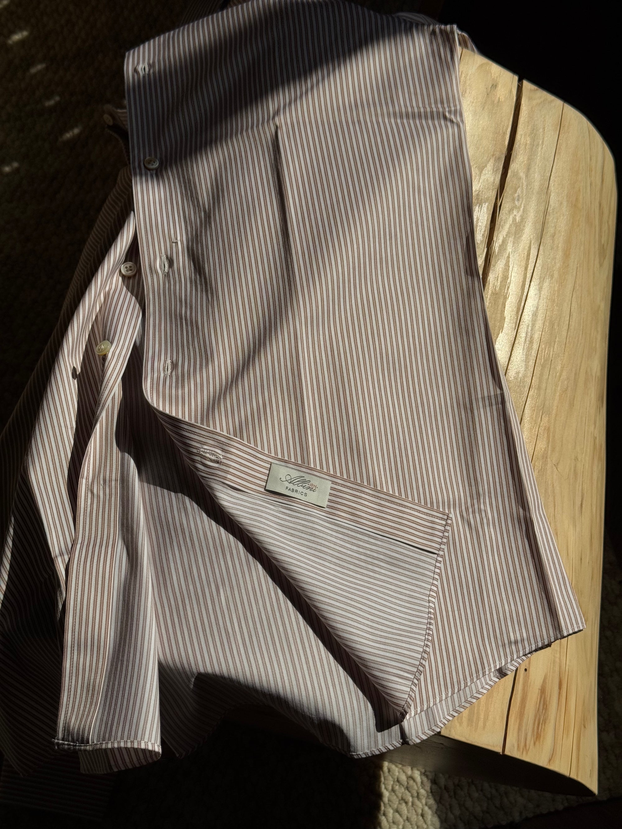 MTO Hand-stitched Stripe Shirt #31 #35