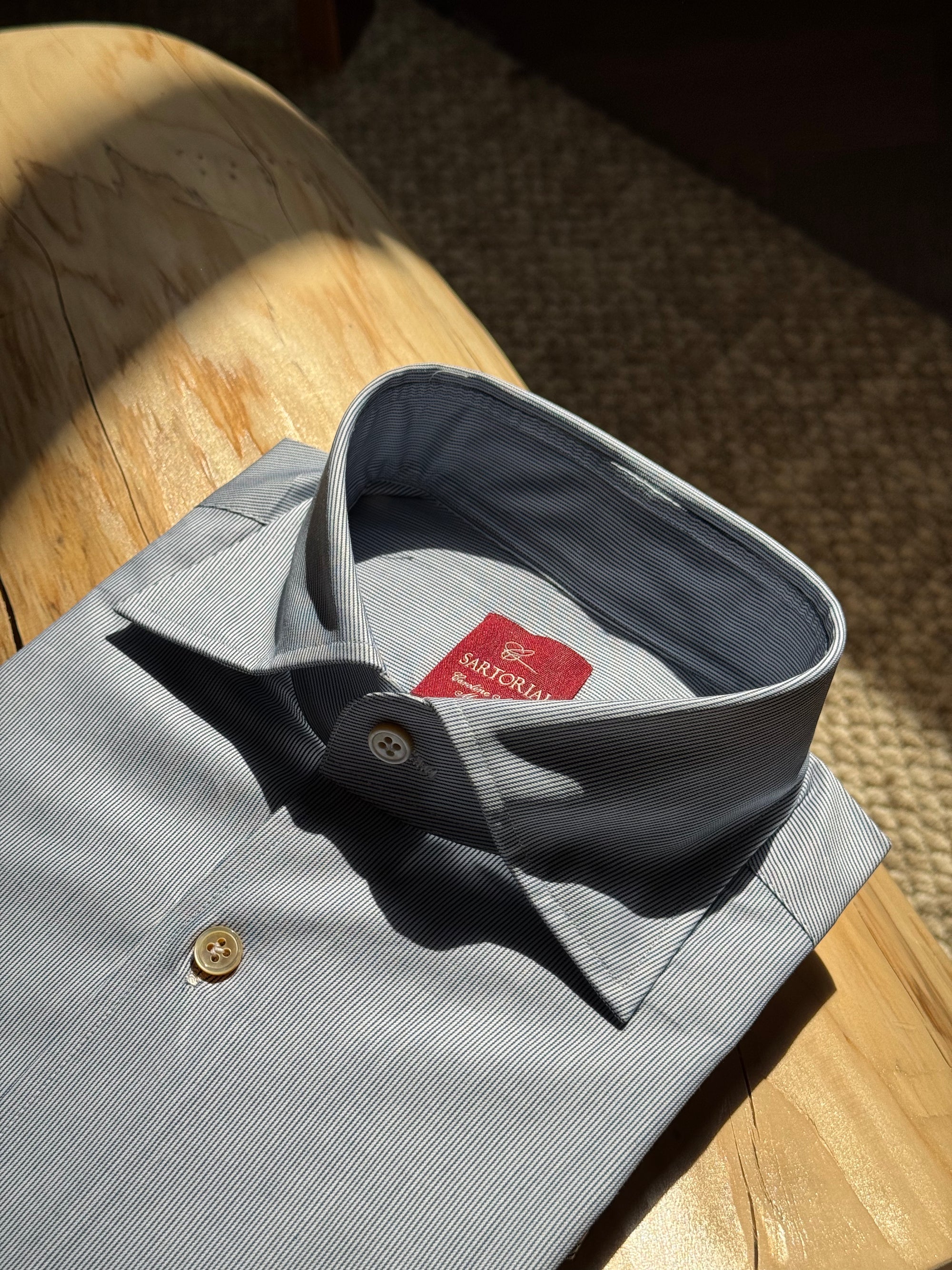 MTO Hand-stitched Stripe Shirt #32 #33