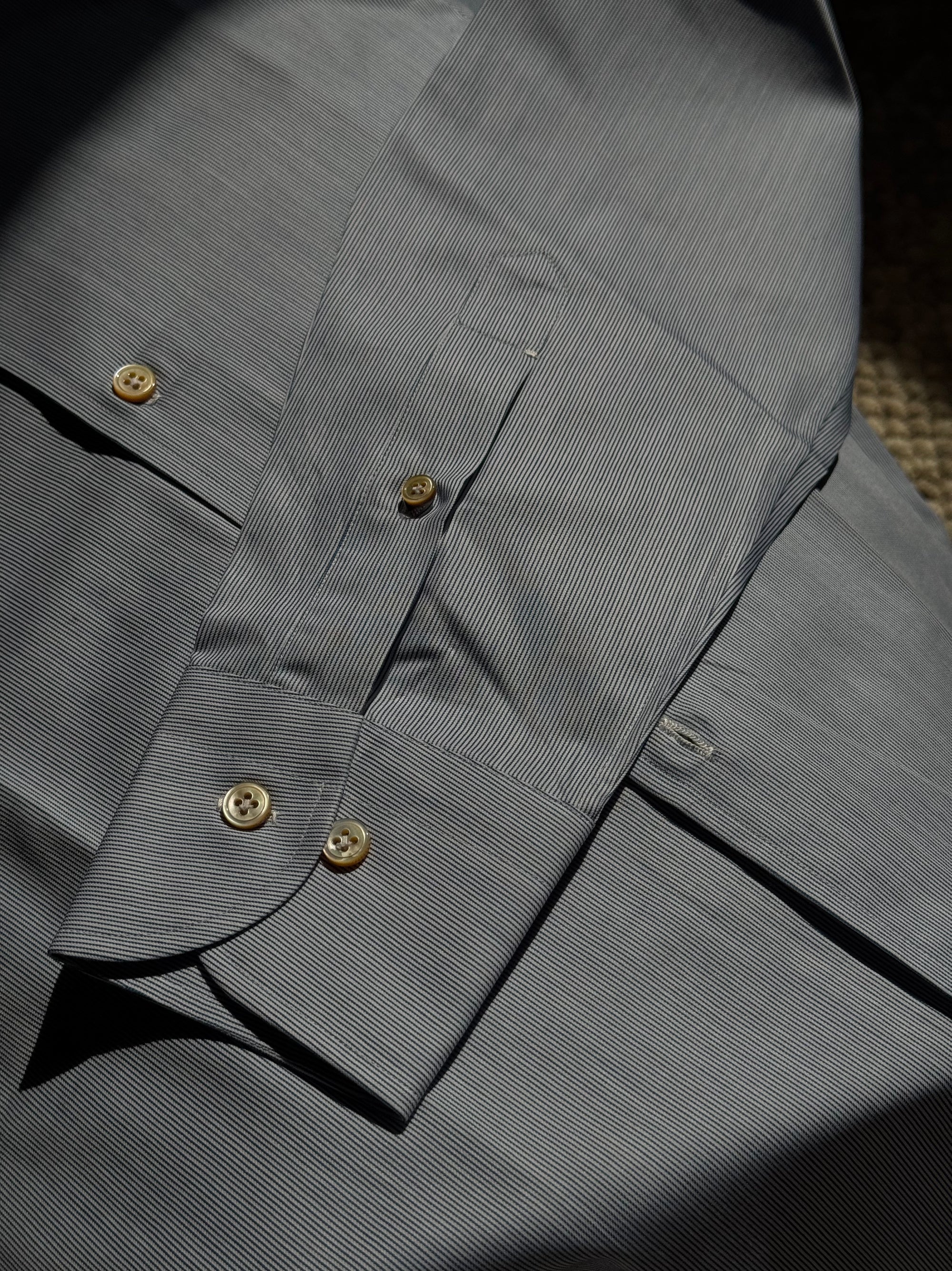 MTO Hand-stitched Stripe Shirt #32 #33