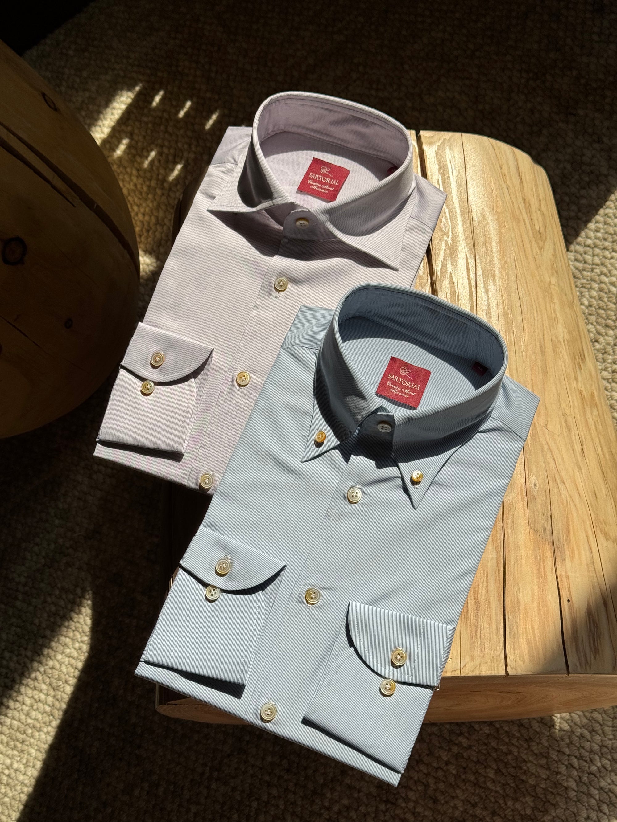 MTO Hand-stitched Stripe Shirt #30 #37