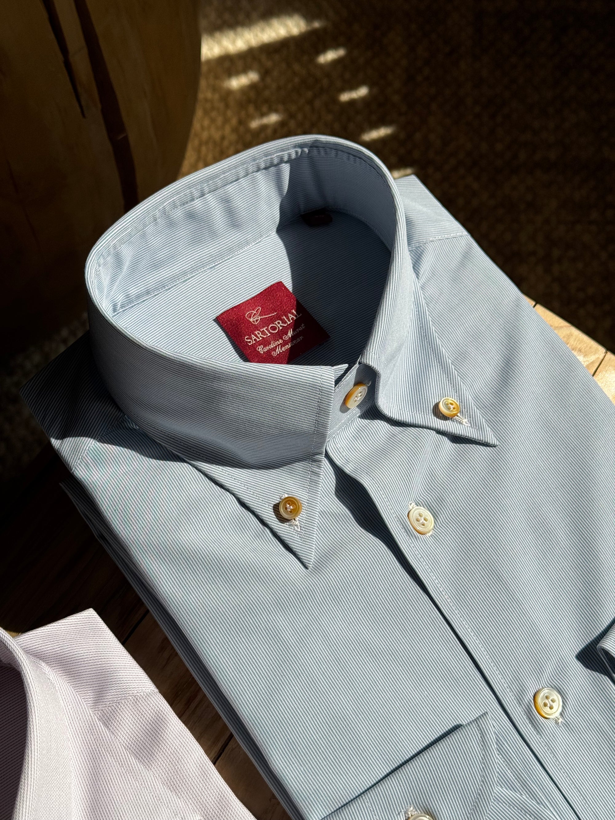 MTO Hand-stitched Stripe Shirt #30 #37