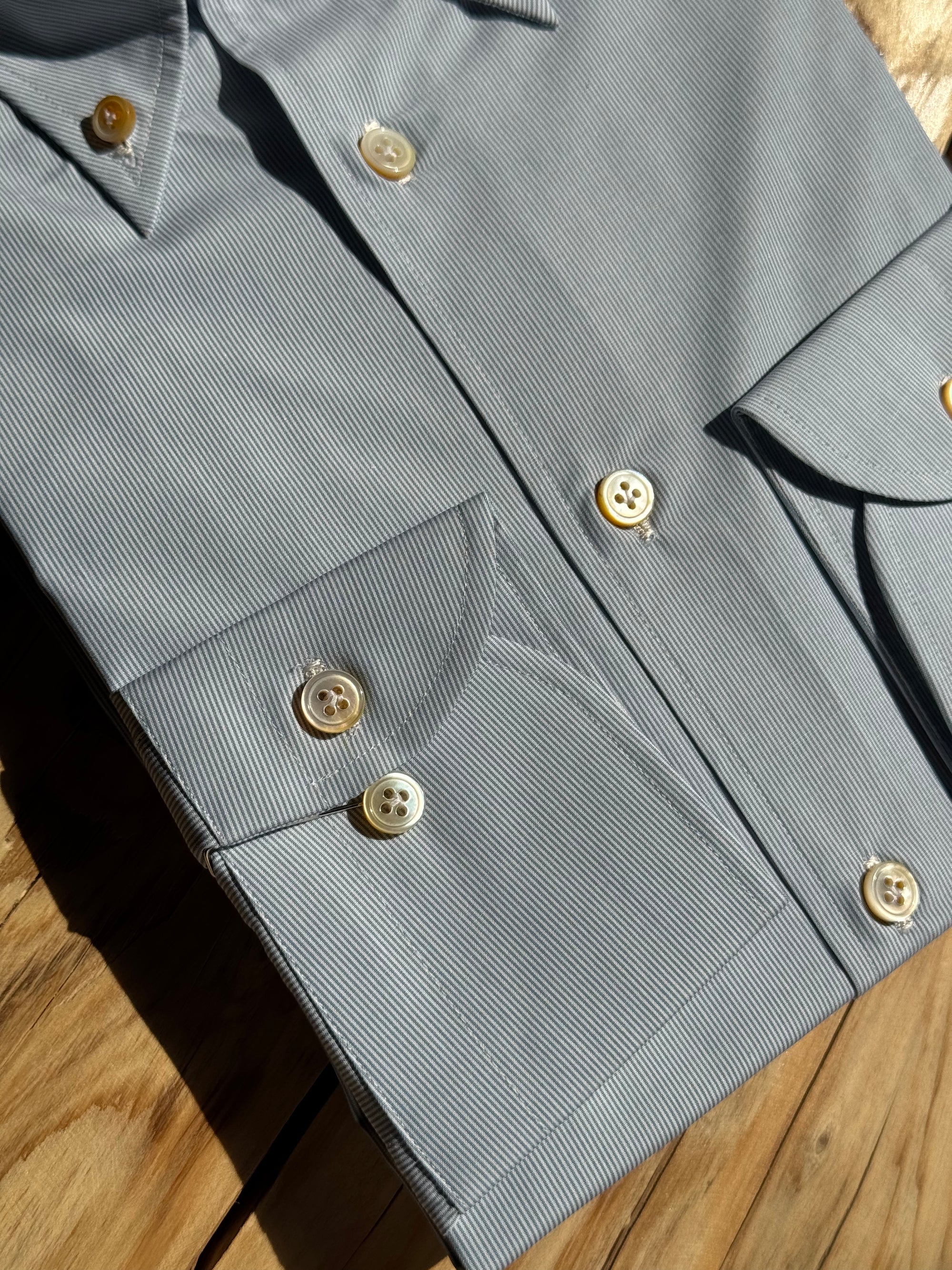 MTO Hand-stitched Stripe Shirt #30 #37