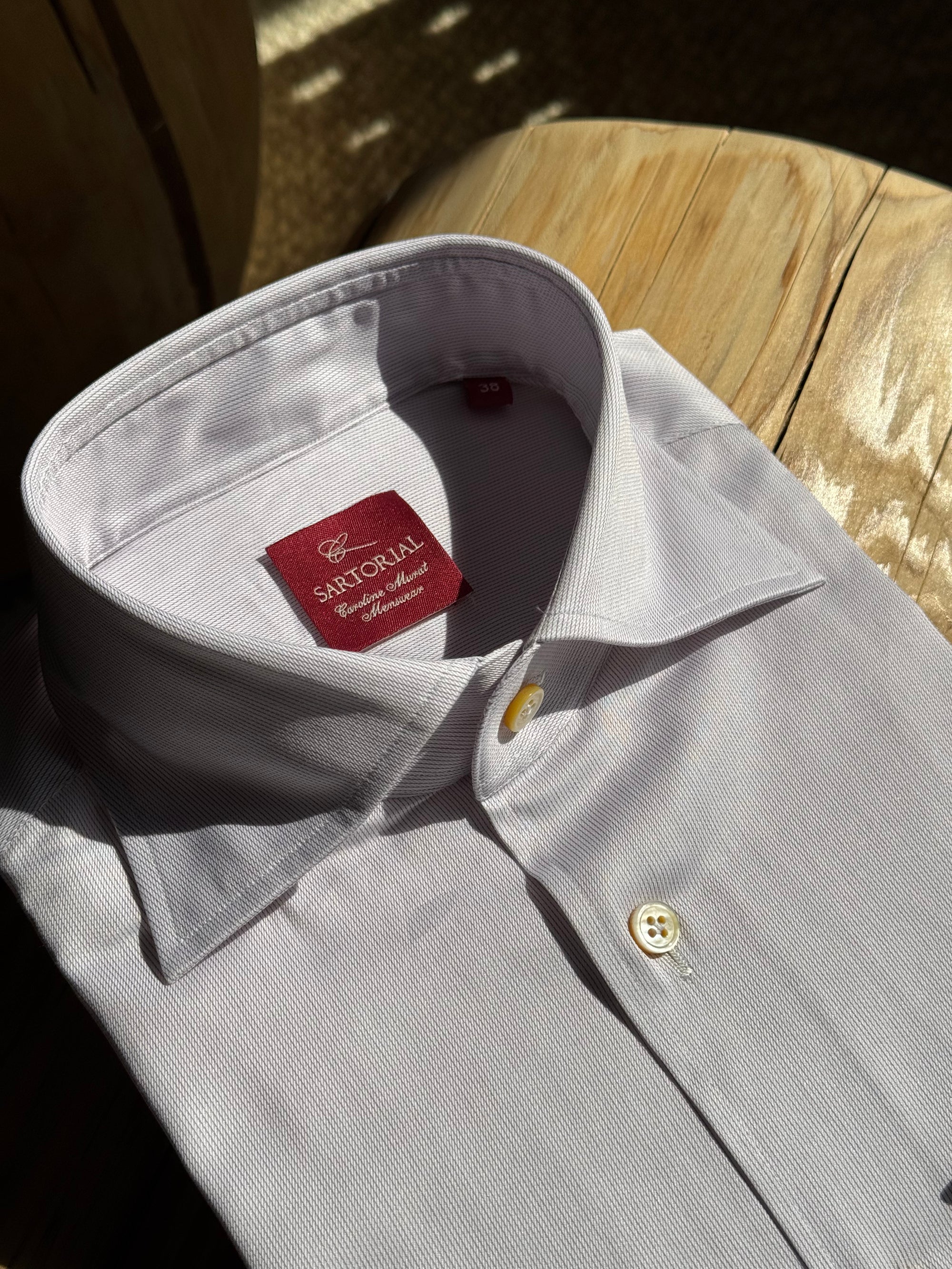 MTO Hand-stitched Stripe Shirt #30 #37