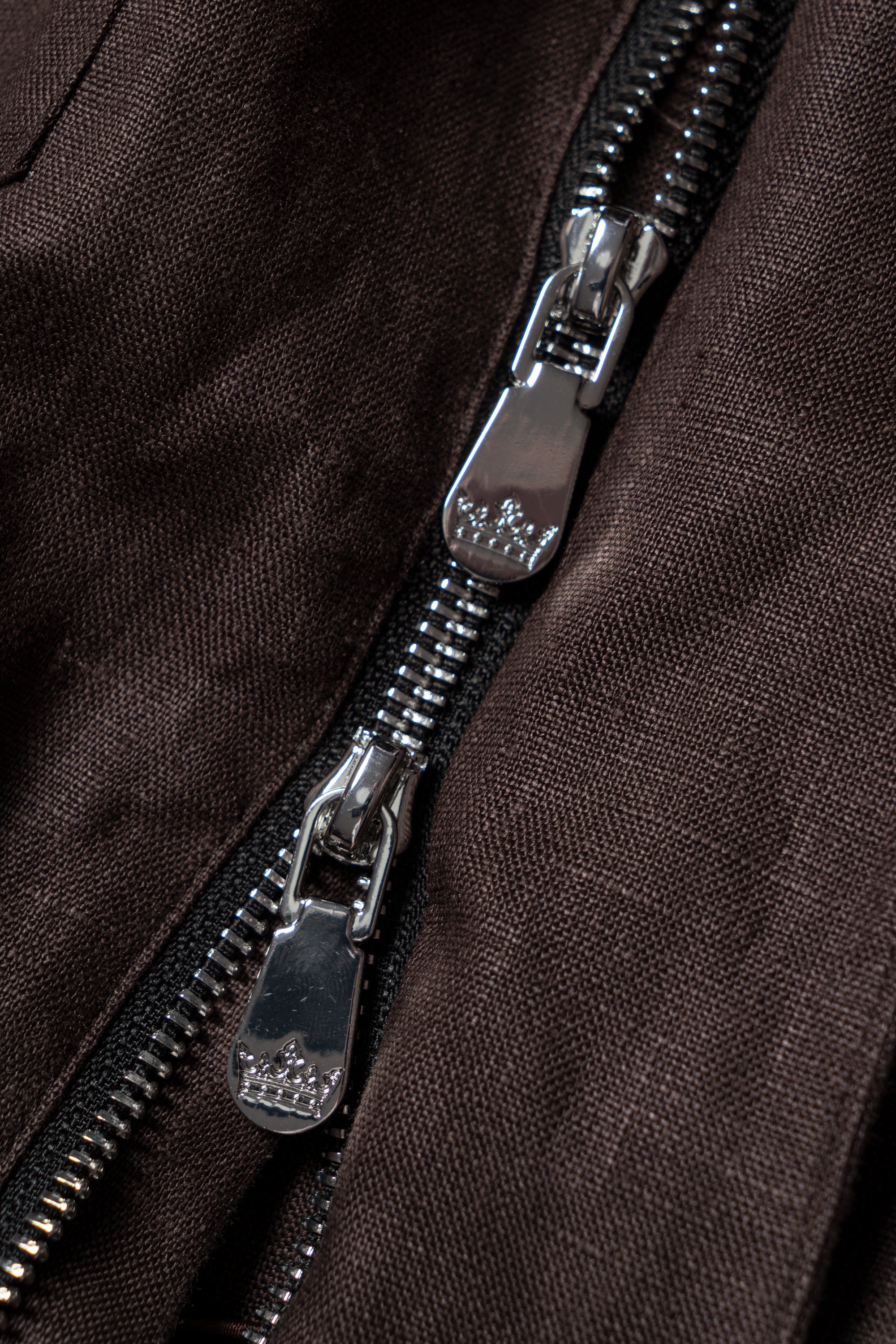 Brown Linen M65 Jacket