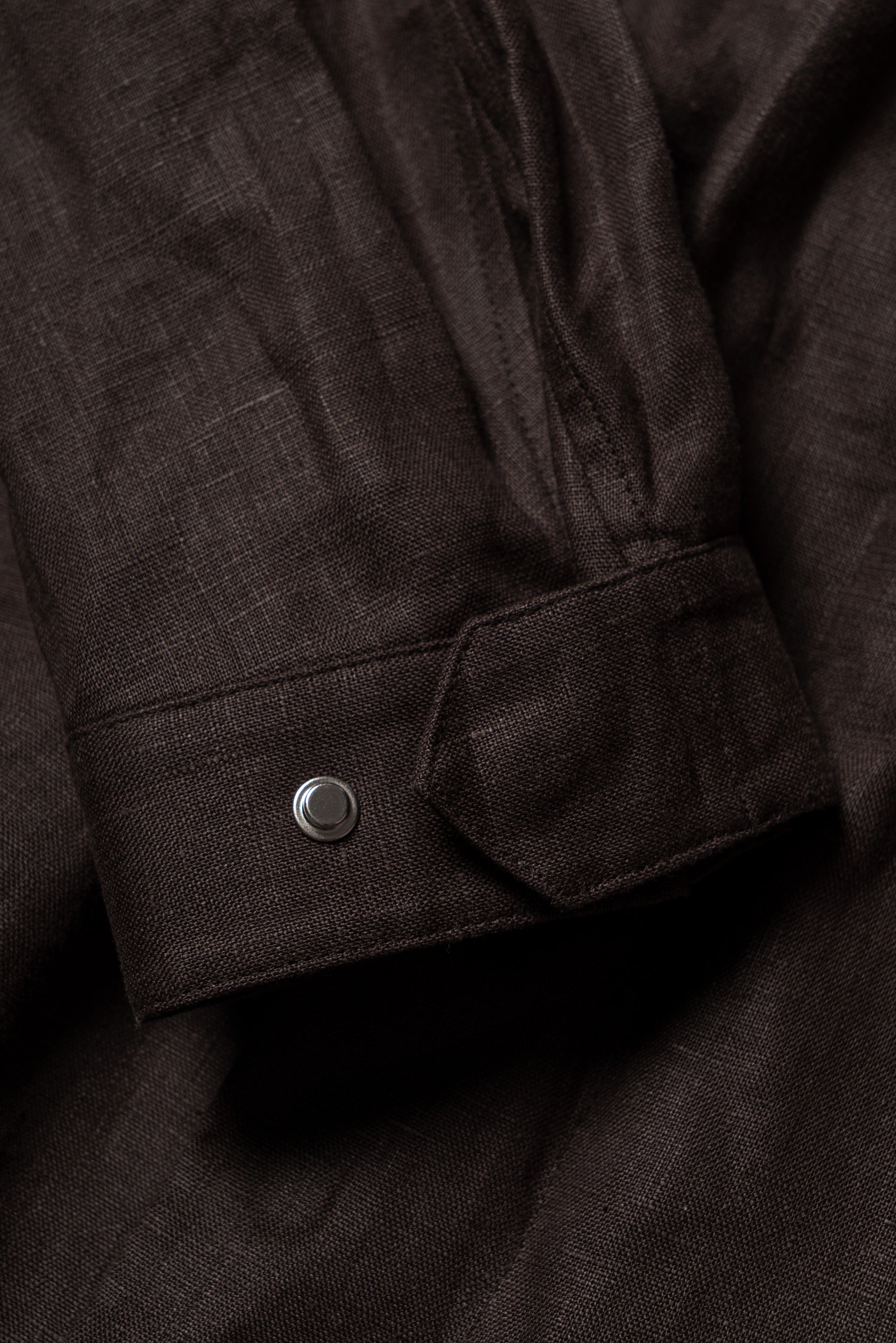 Brown Linen M65 Jacket