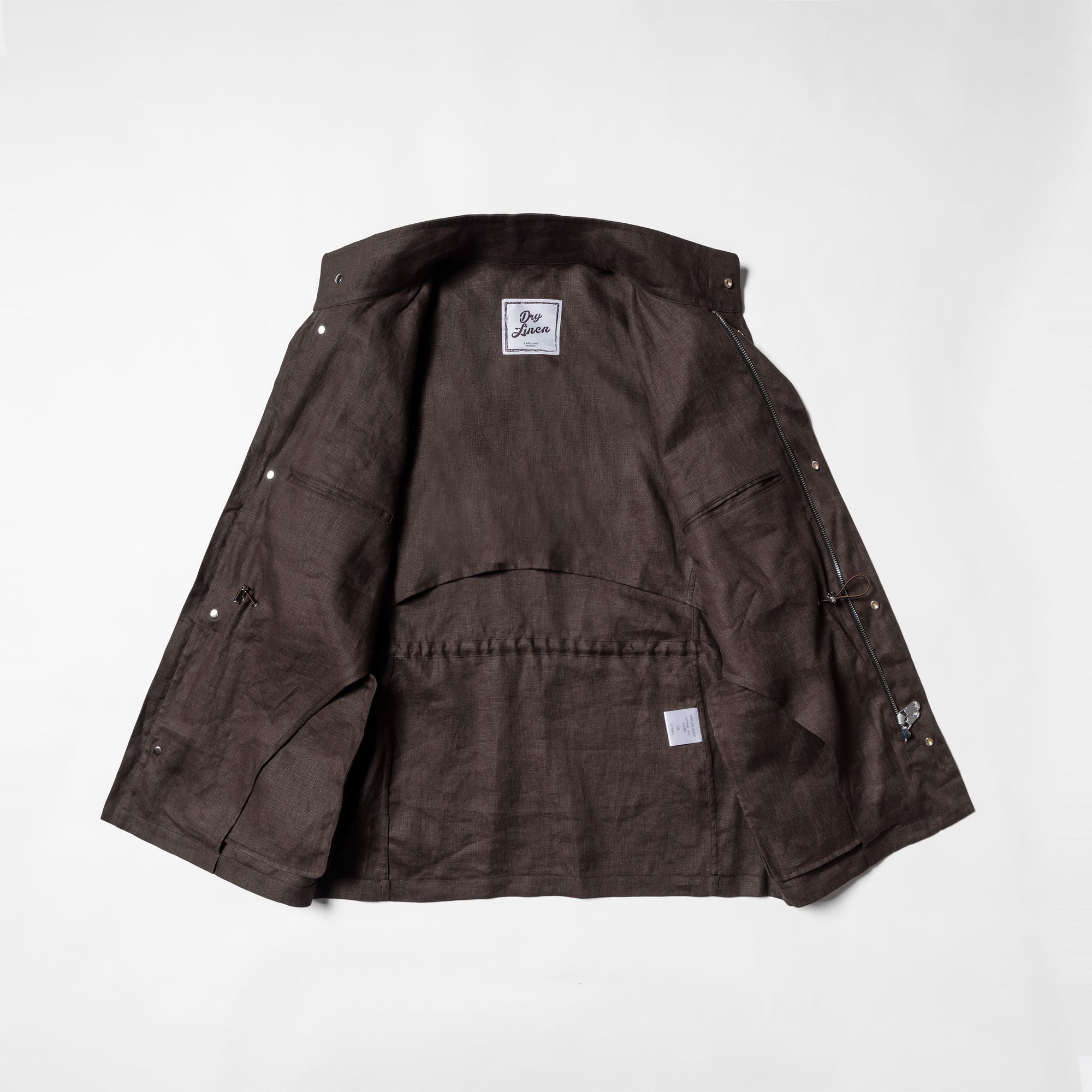 Brown Linen M65 Jacket
