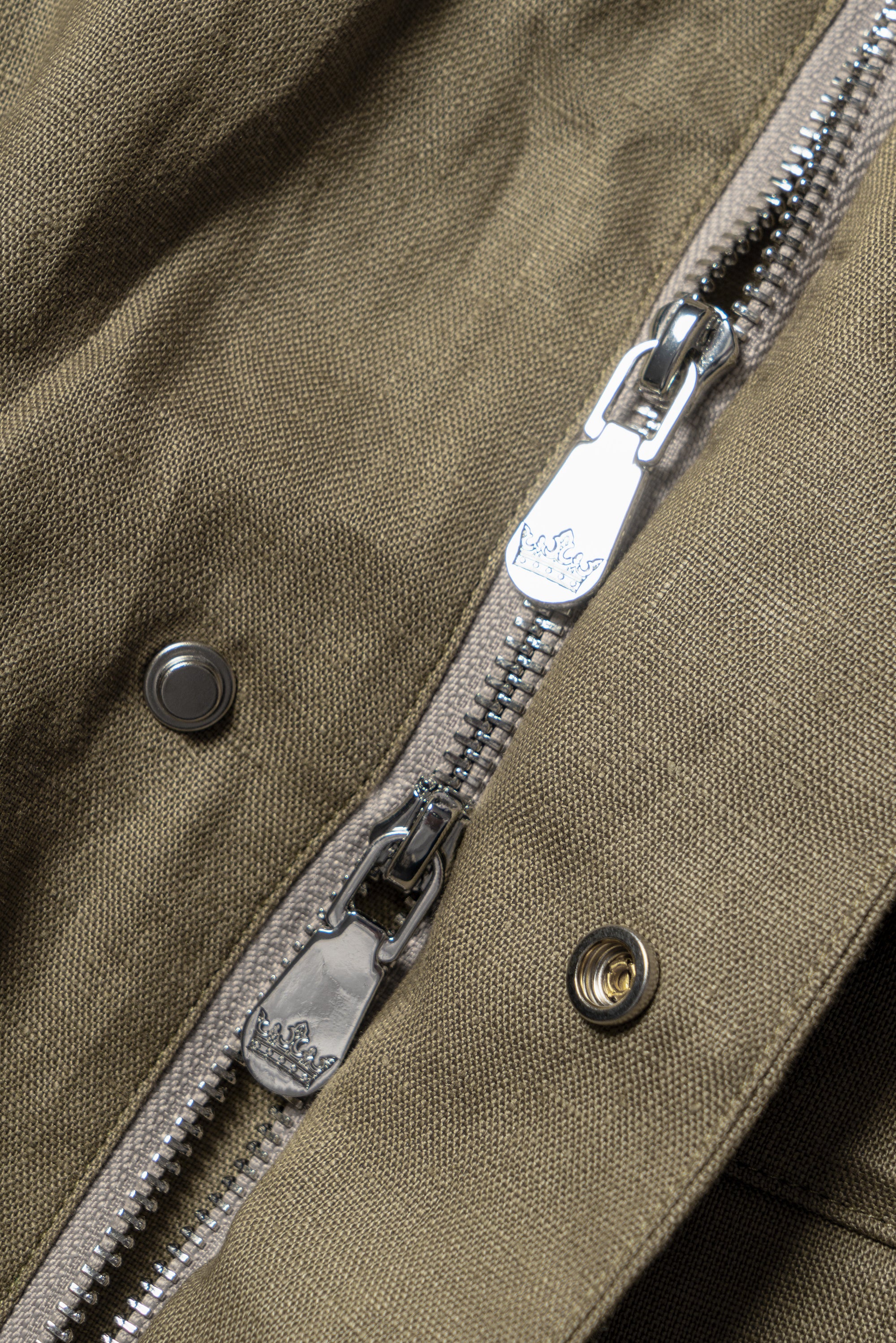 Olive Linen M65 Jacket