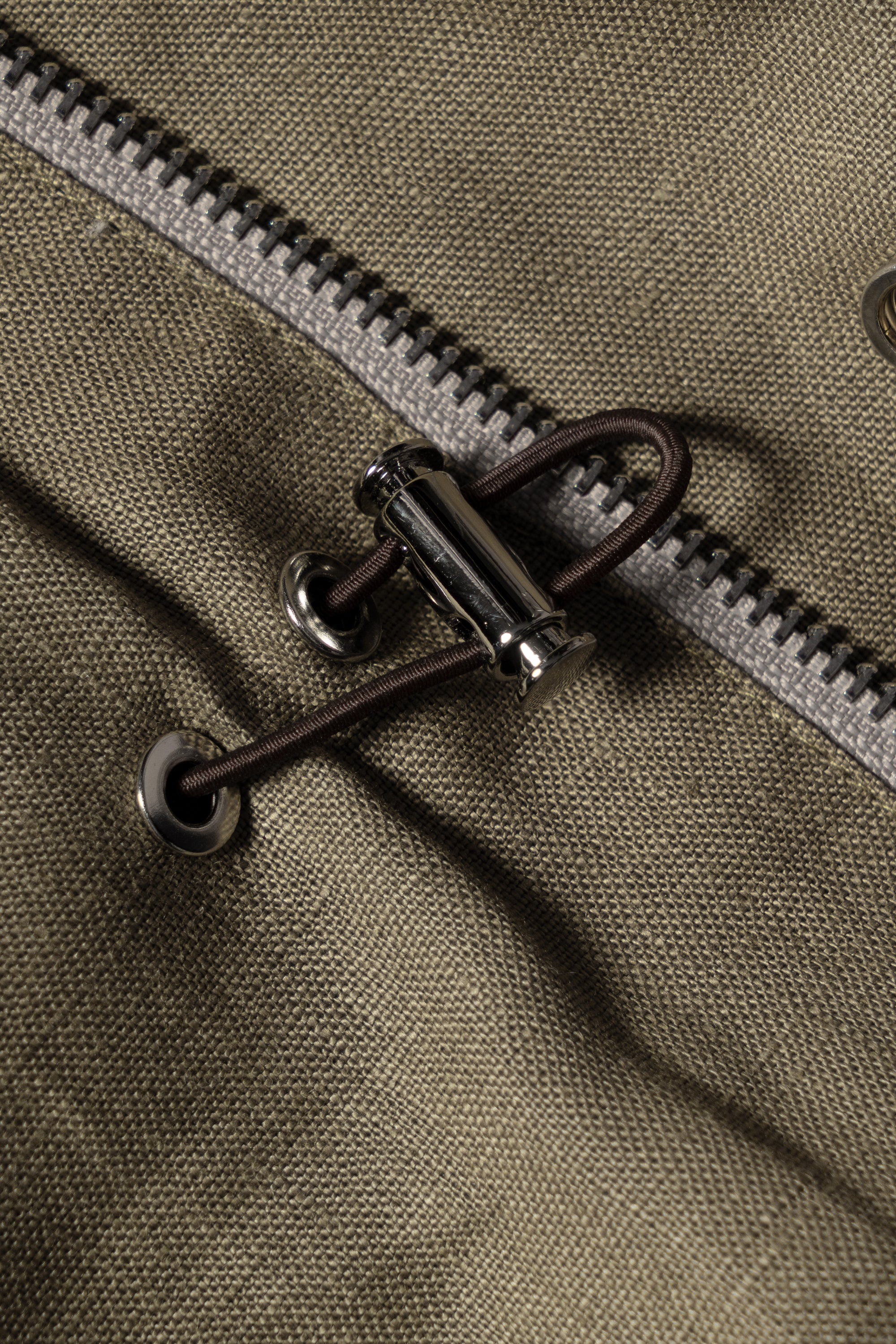 Olive Linen M65 Jacket