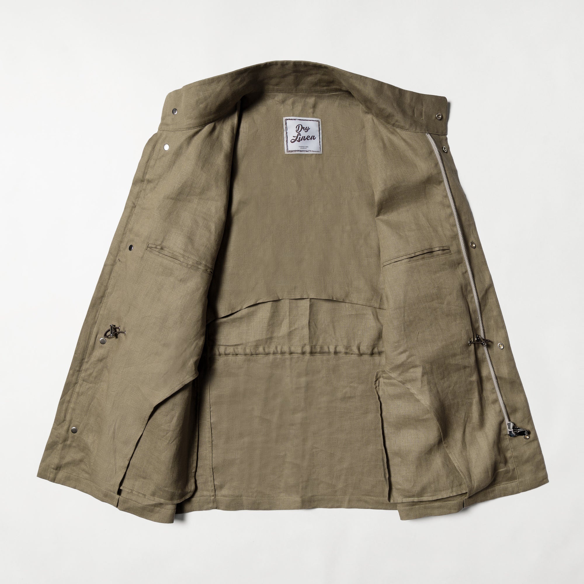 Olive Linen M65 Jacket