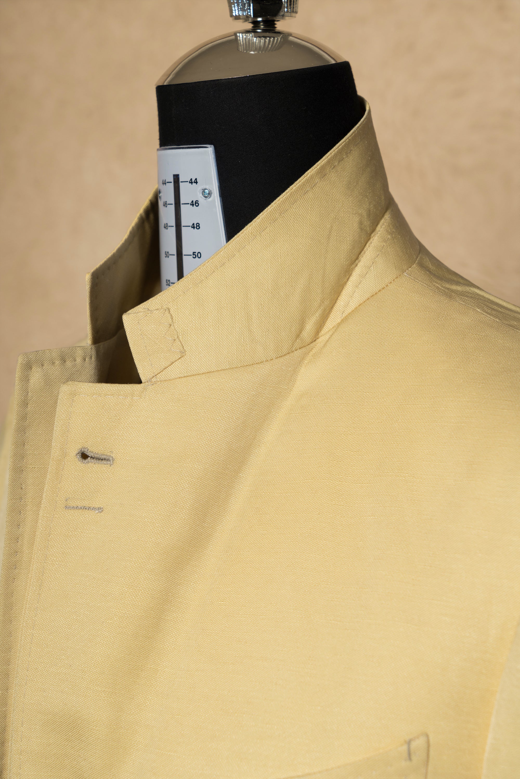 Sicily Yellow Linen Wool Jacket #298