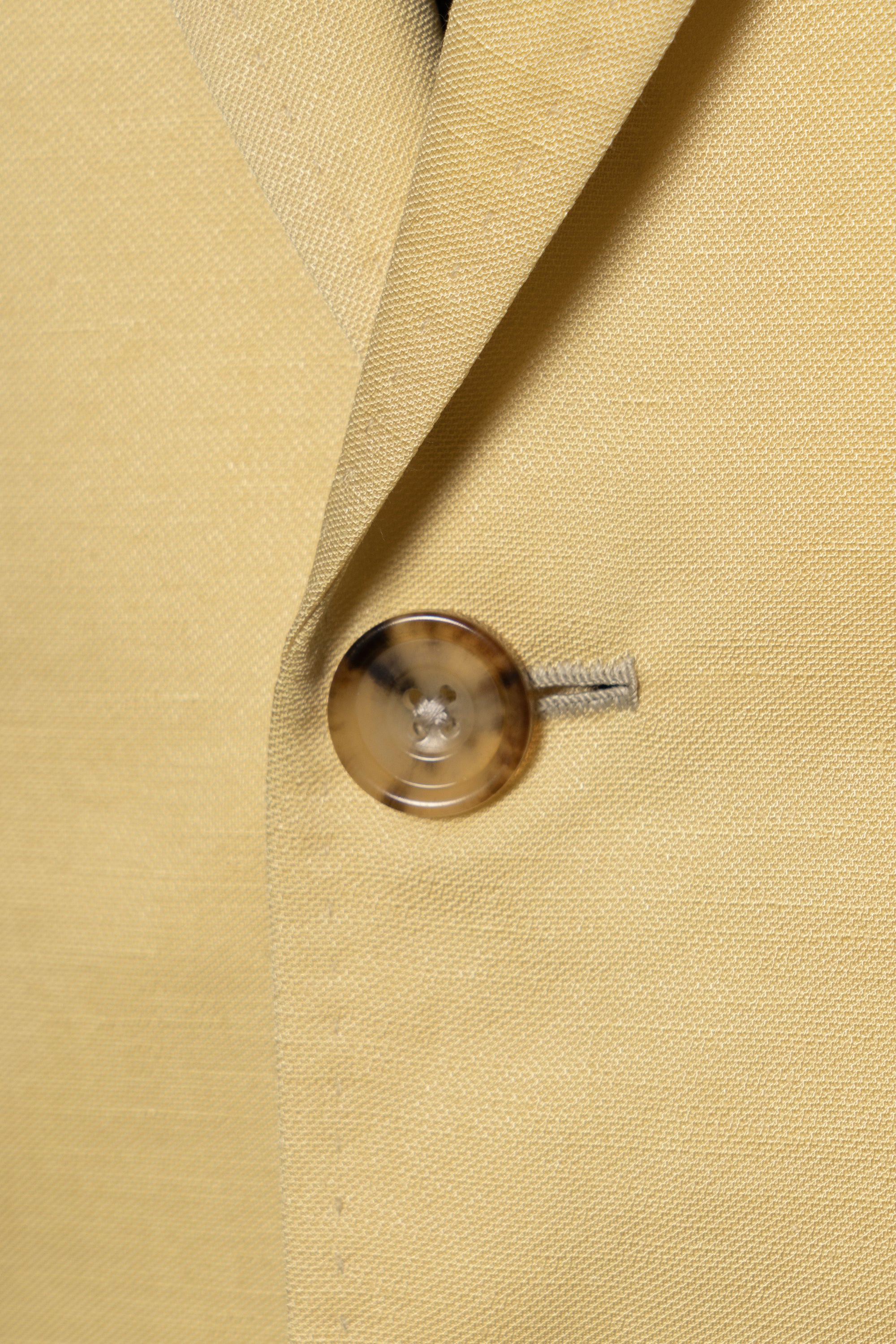 Sicily Yellow Linen Wool Jacket #298