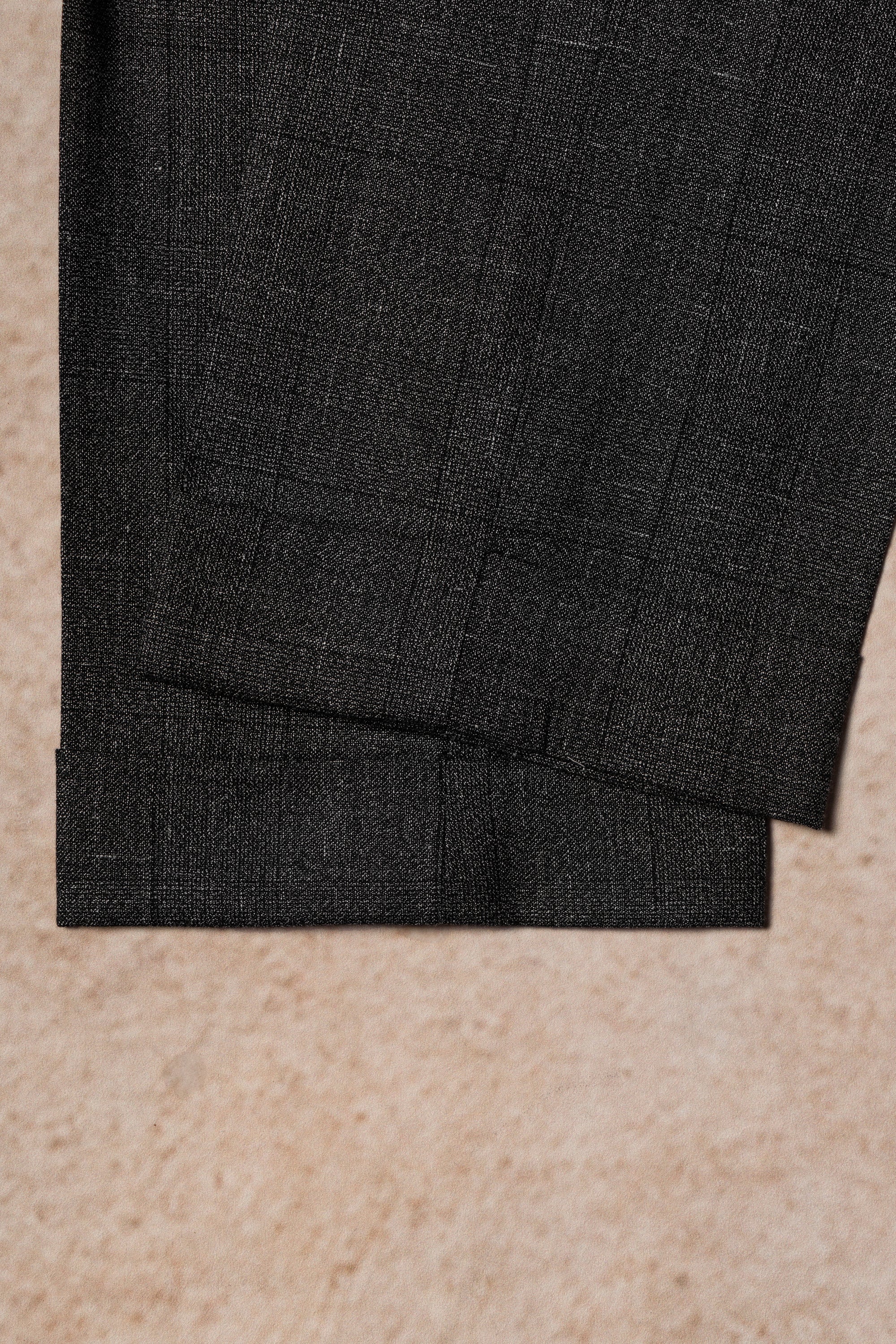 MTO Grey Melange Glen Check Suit #328