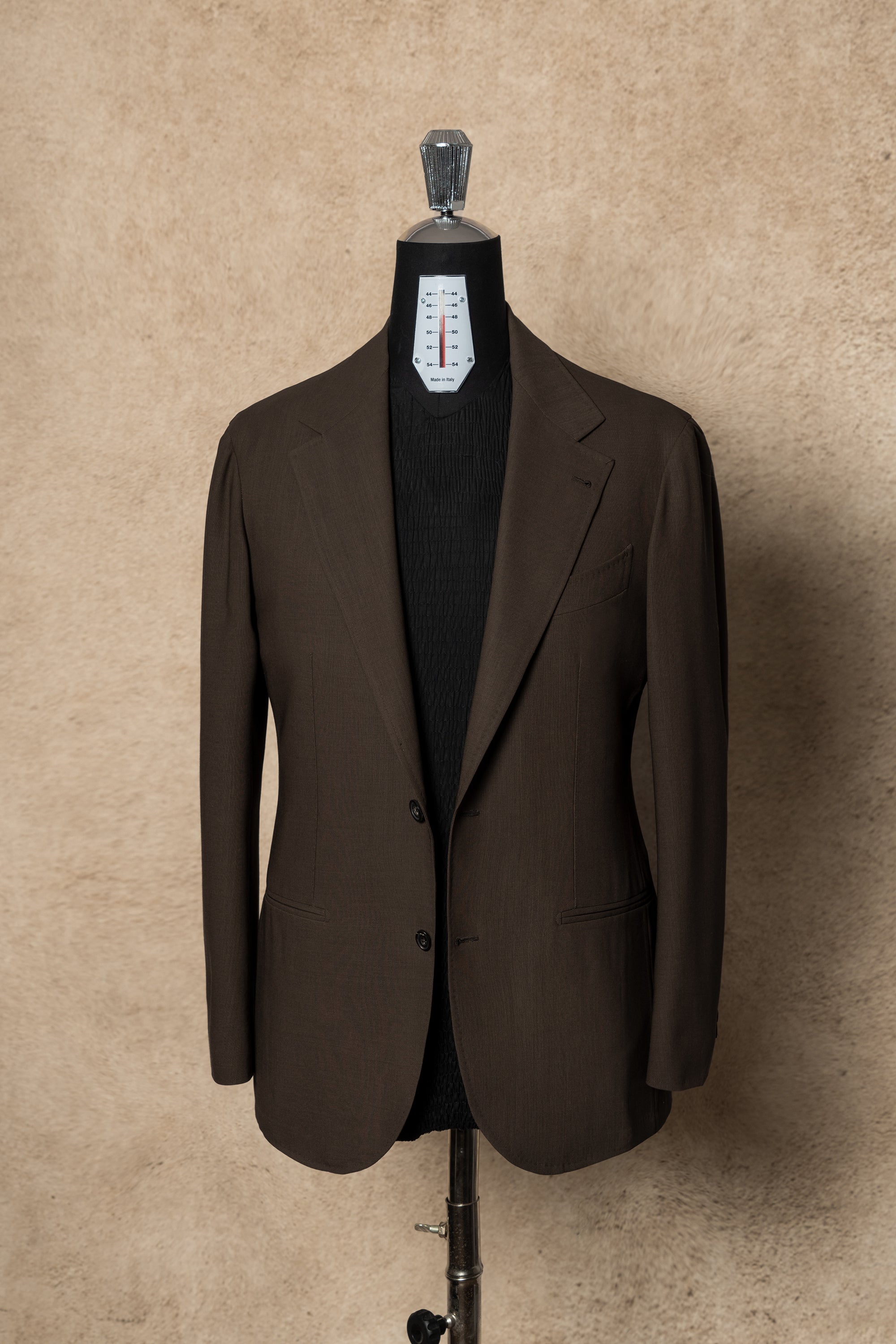 MTO Tobacco Hightwist Wool Suit #332