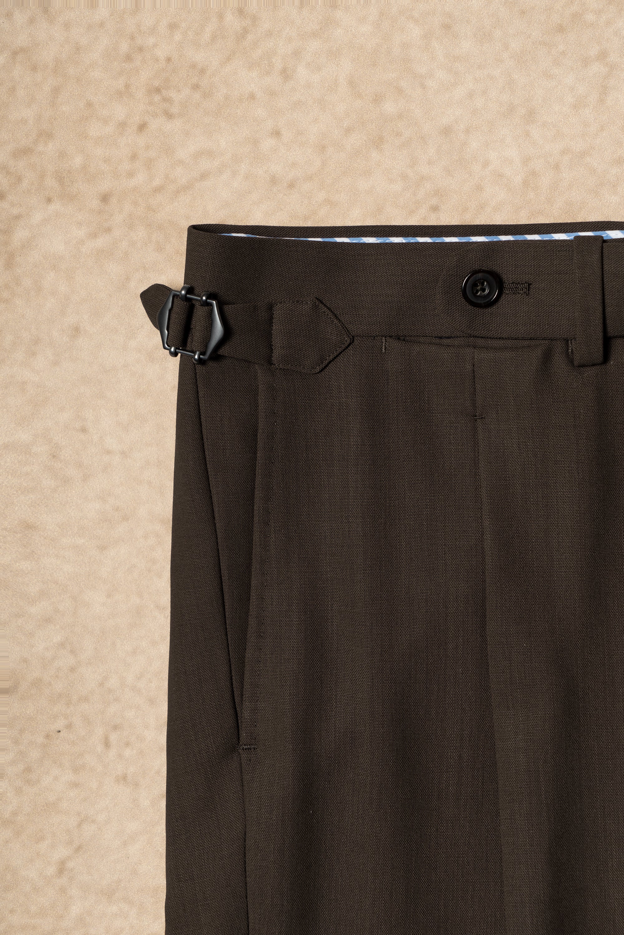 MTO Tobacco Hightwist Wool Suit #332