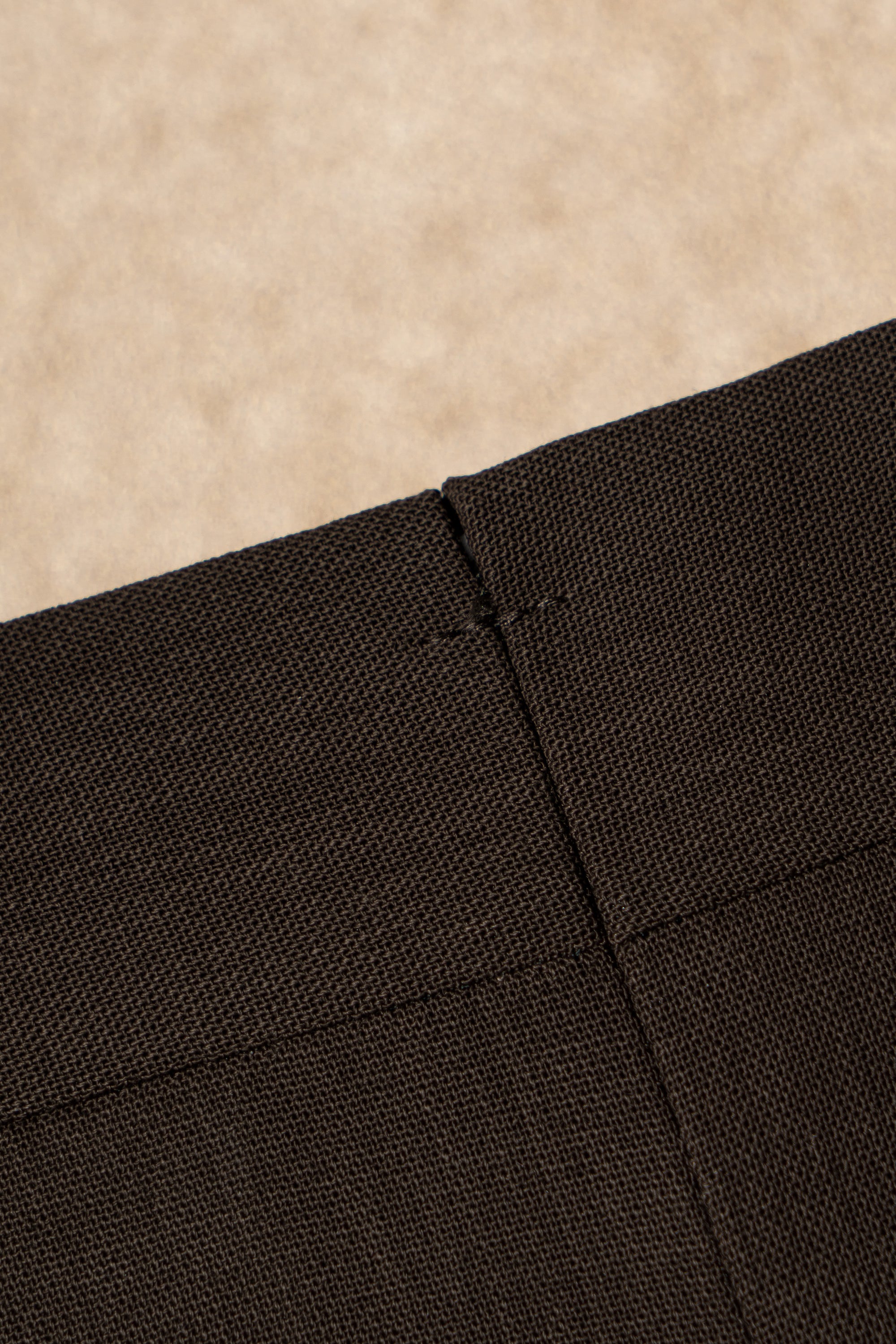 MTO Tobacco Hightwist Wool Suit #332