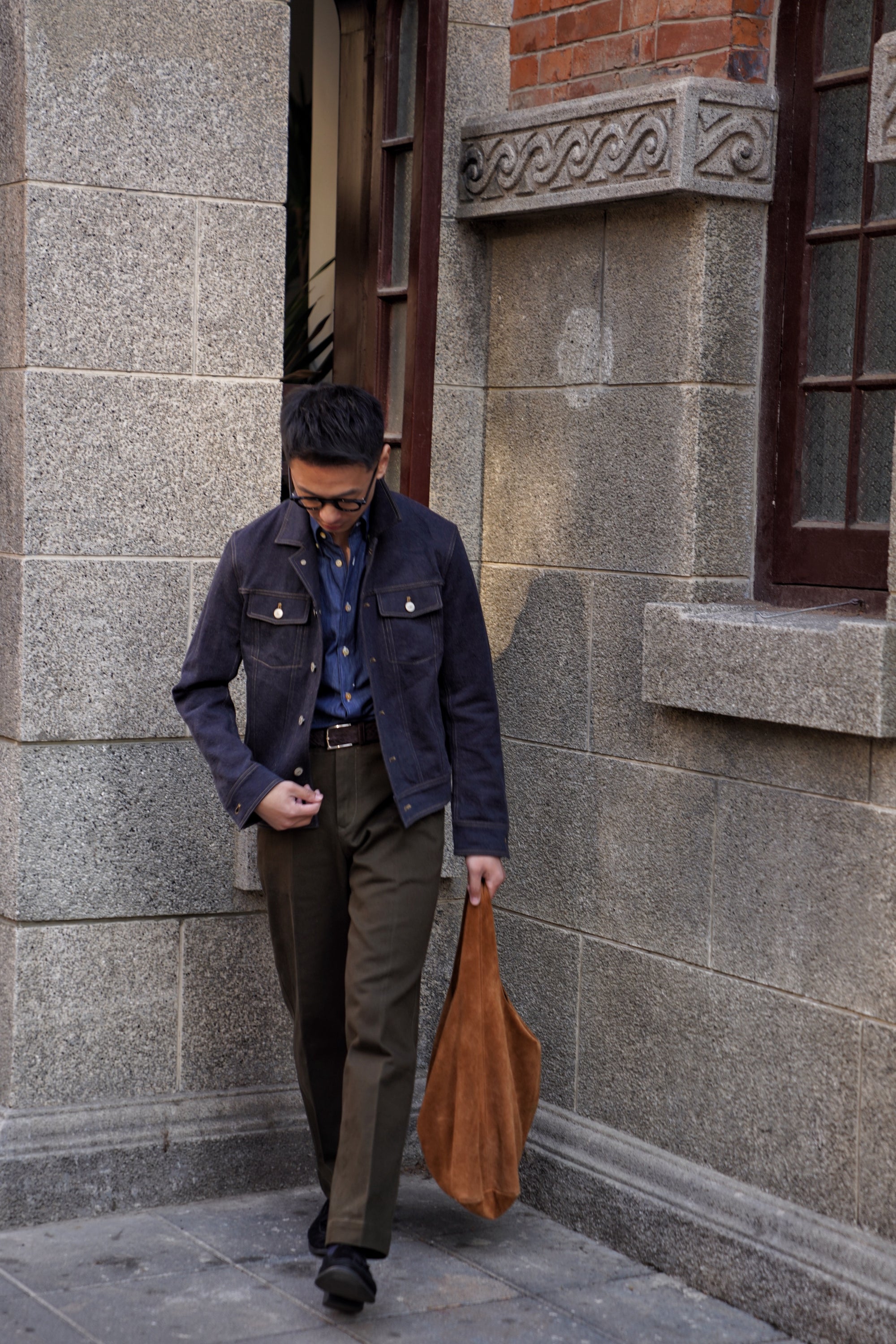 Washed Twill Cotton Chino
