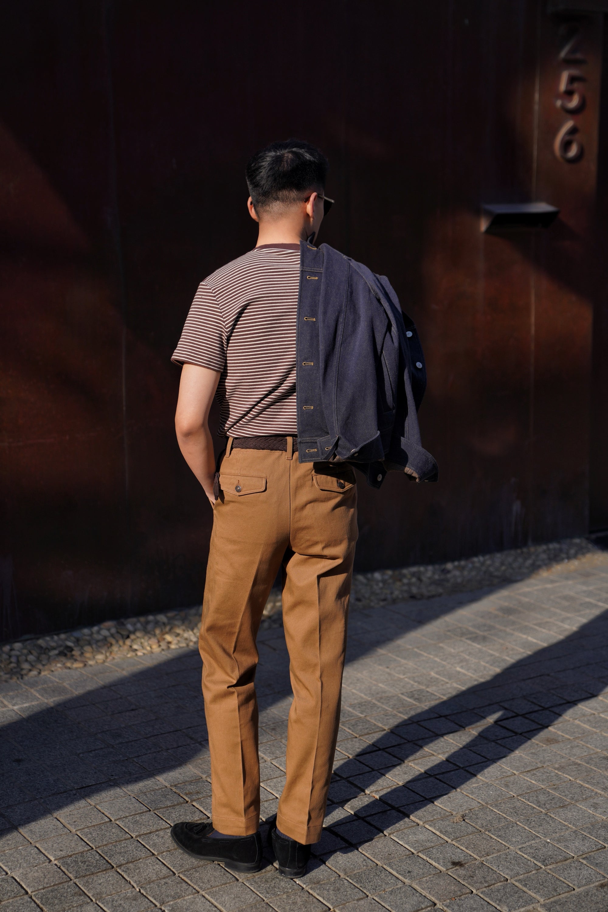 Washed Twill Cotton Chino