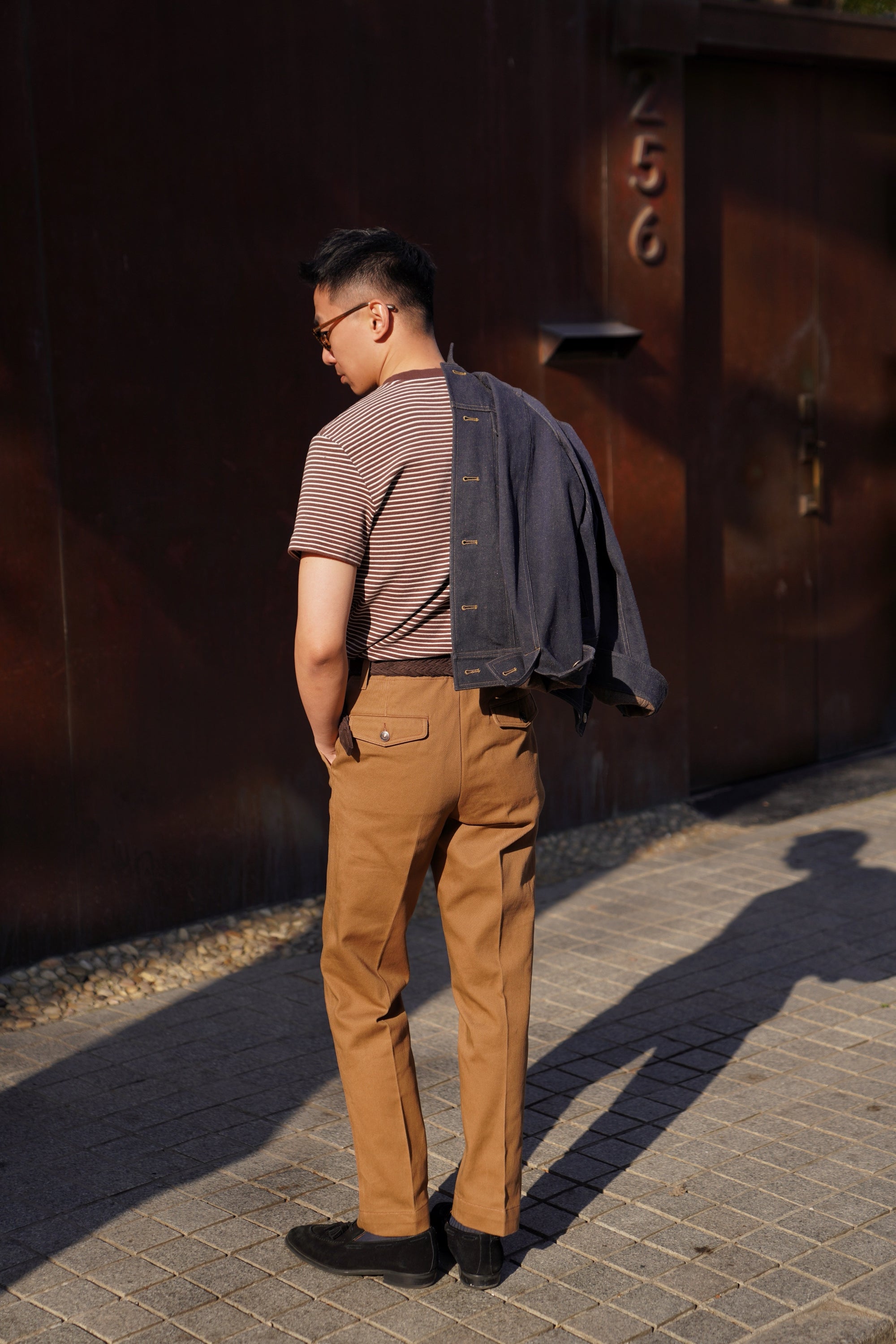 Washed Twill Cotton Chino