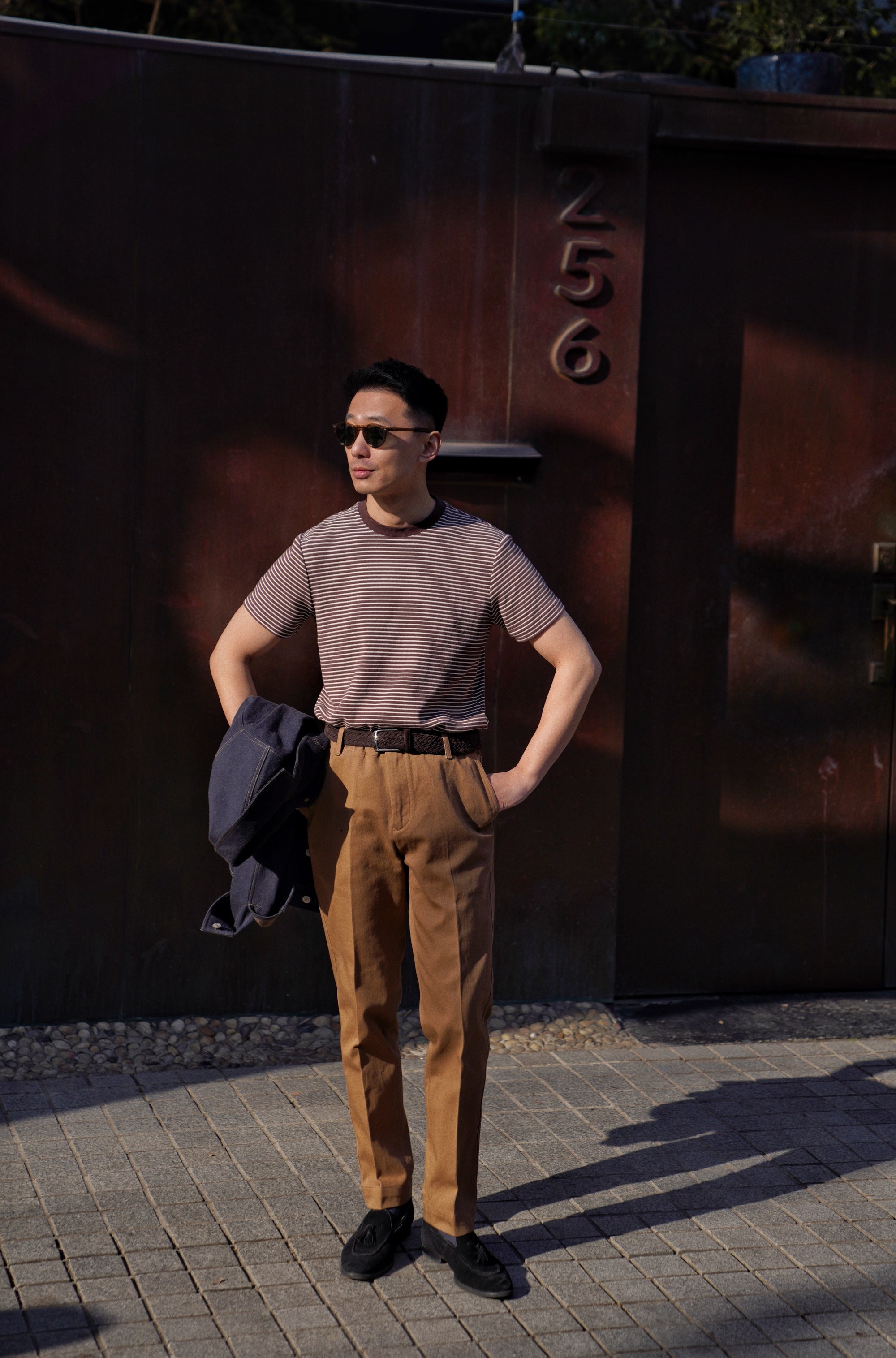Washed Twill Cotton Chino