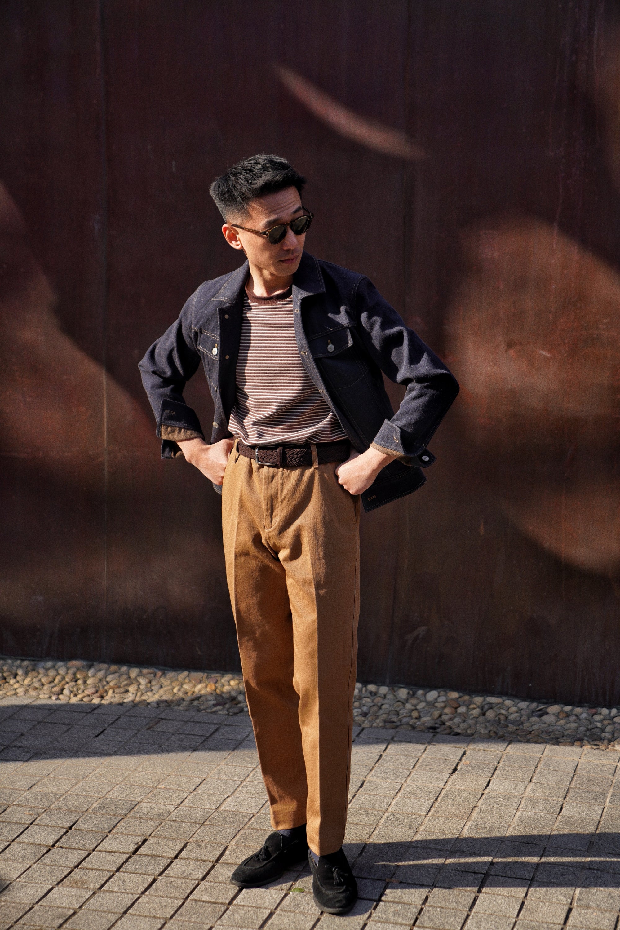 Washed Twill Cotton Chino