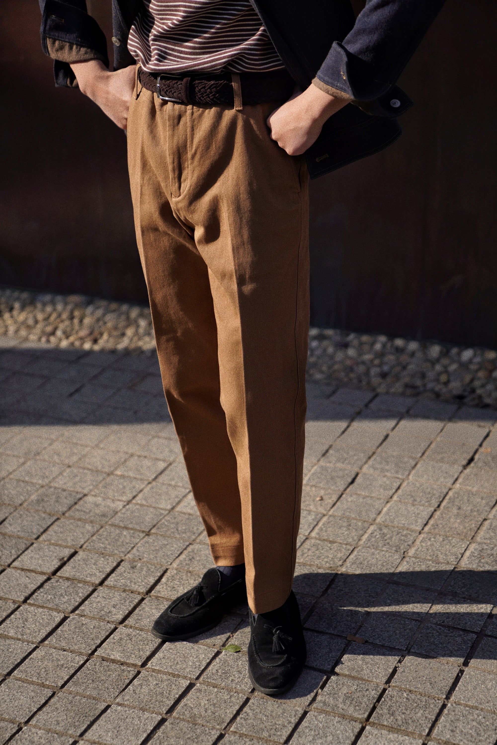 Washed Twill Cotton Chino