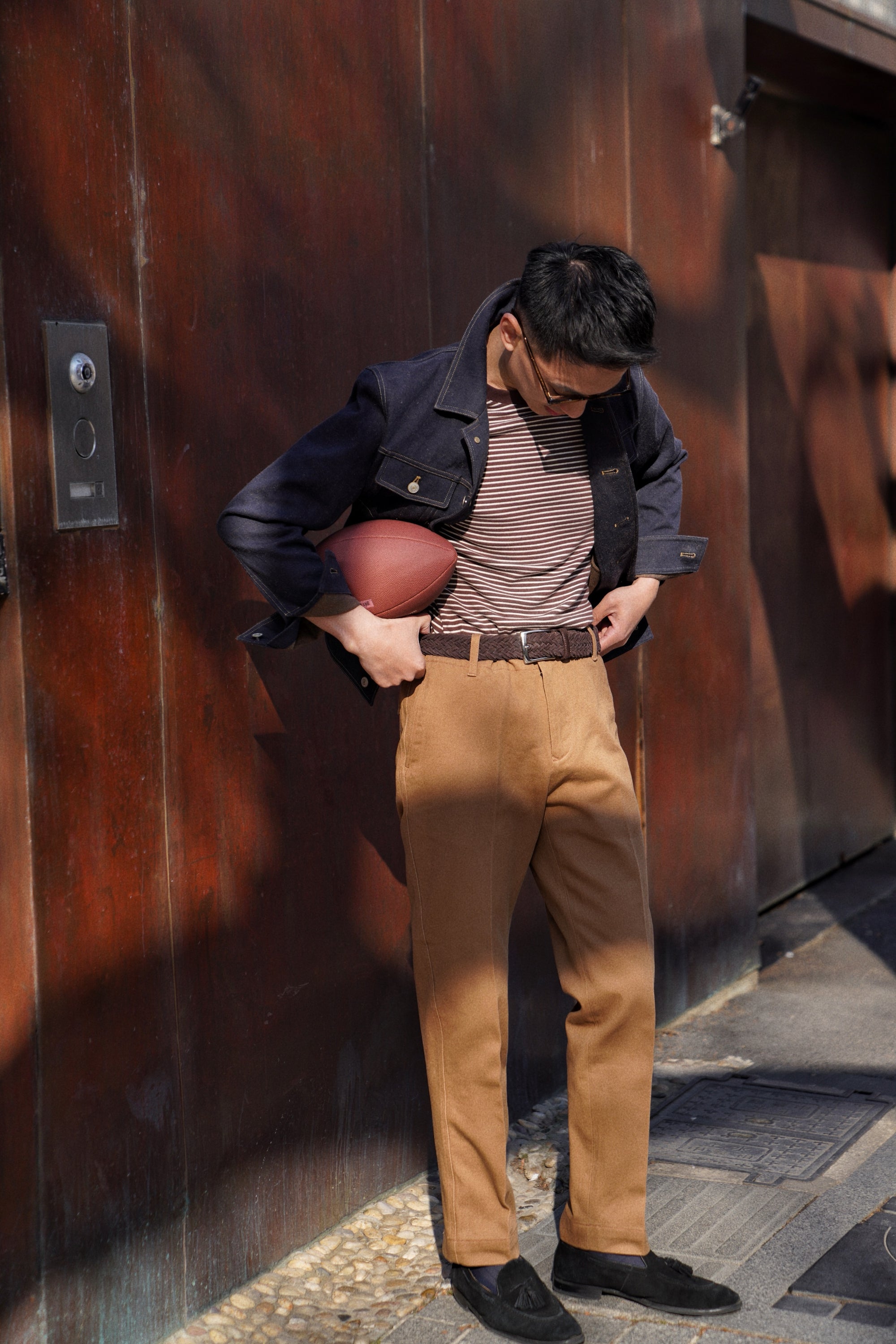 Washed Twill Cotton Chino
