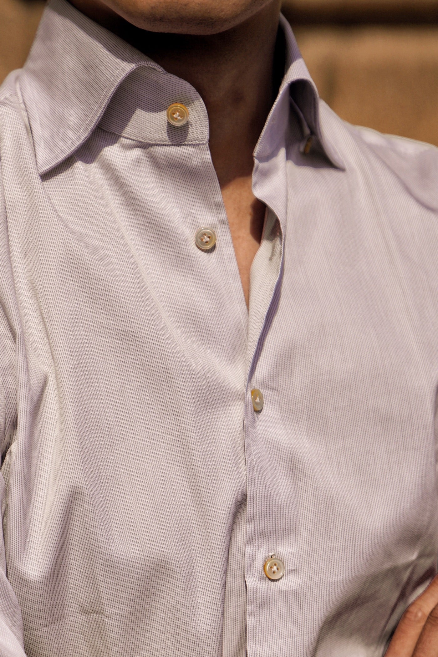 MTO Hand-stitched Stripe Shirt #30 #37