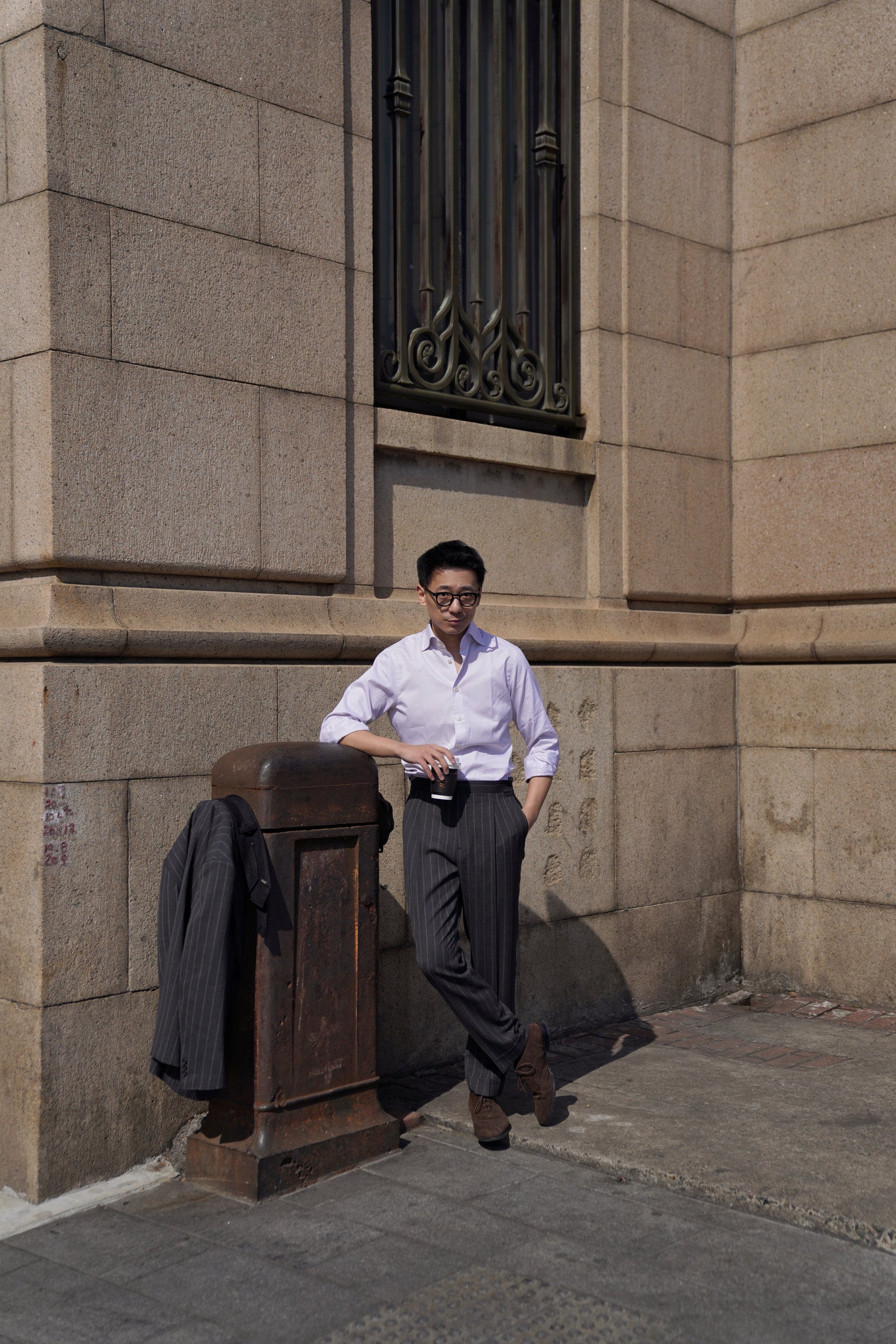 MTO Hand-stitched Stripe Shirt #30 #37