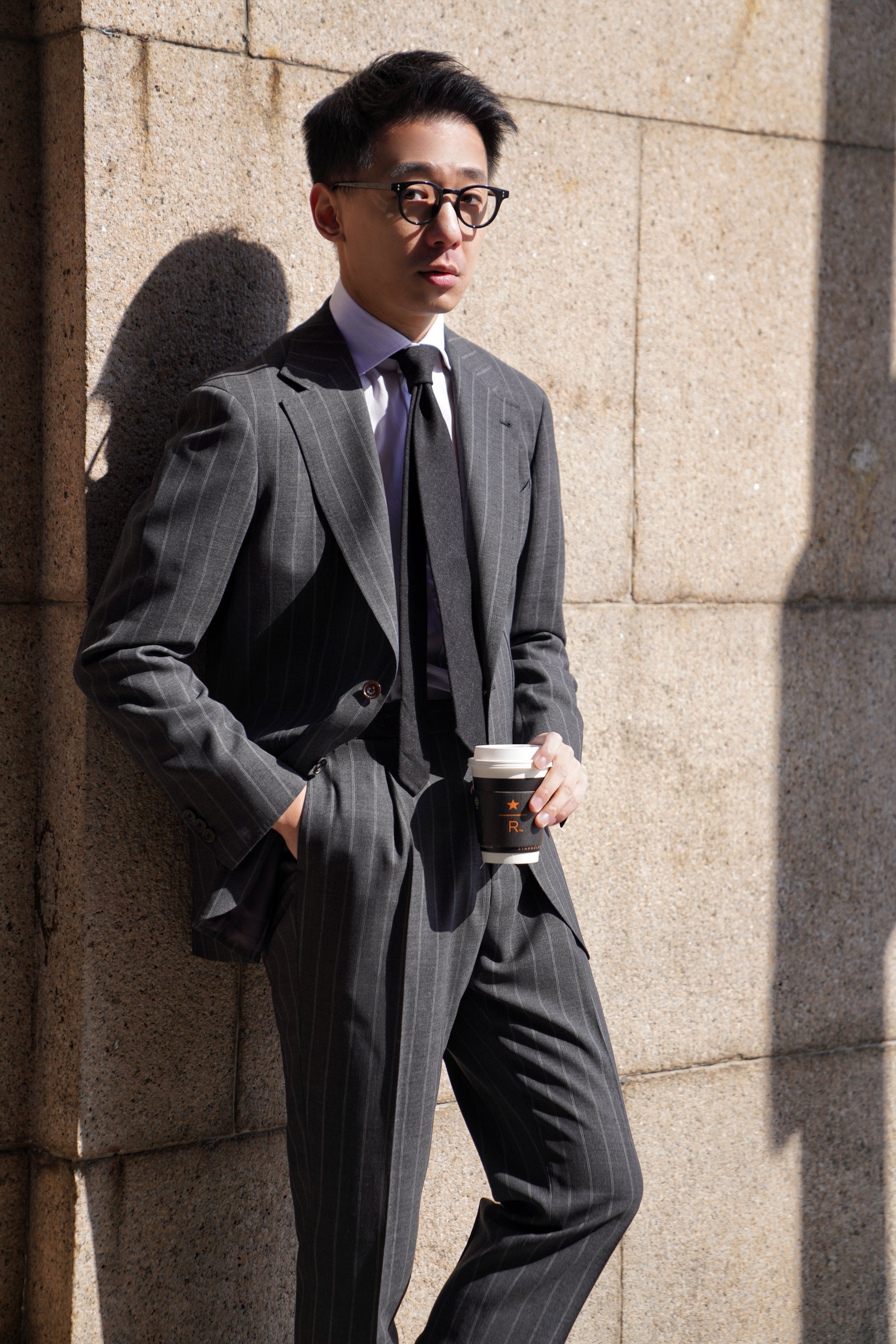MTO Hand-stitched Stripe Shirt #30 #37