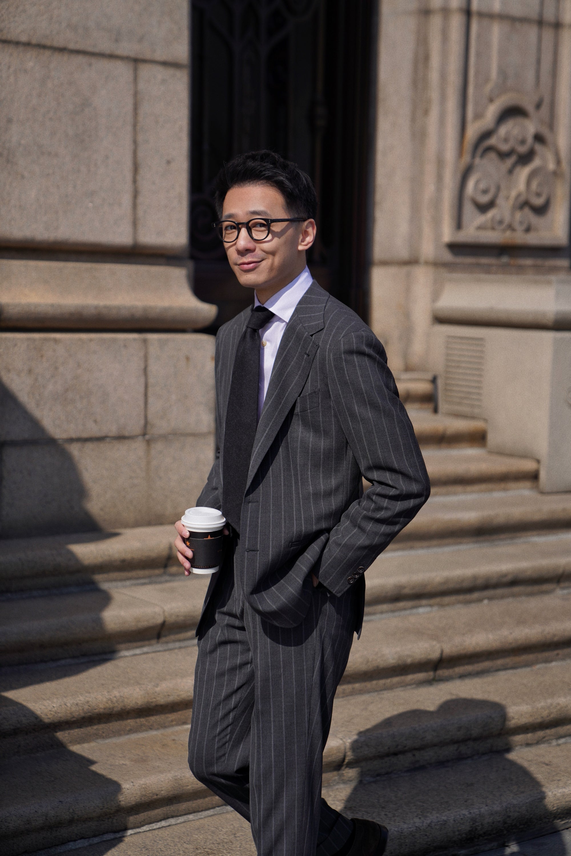 MTO Hand-stitched Stripe Shirt #30 #37