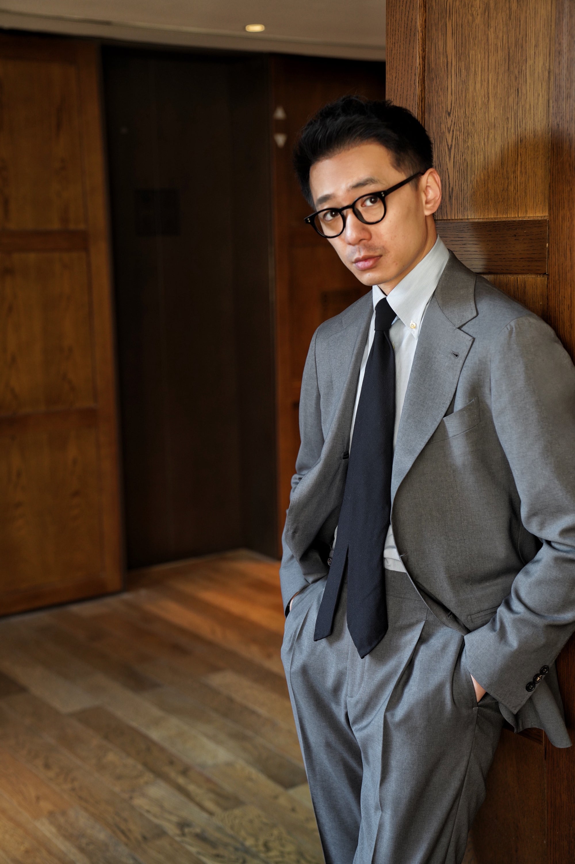 MTO Hand-stitched Stripe Shirt #30 #37