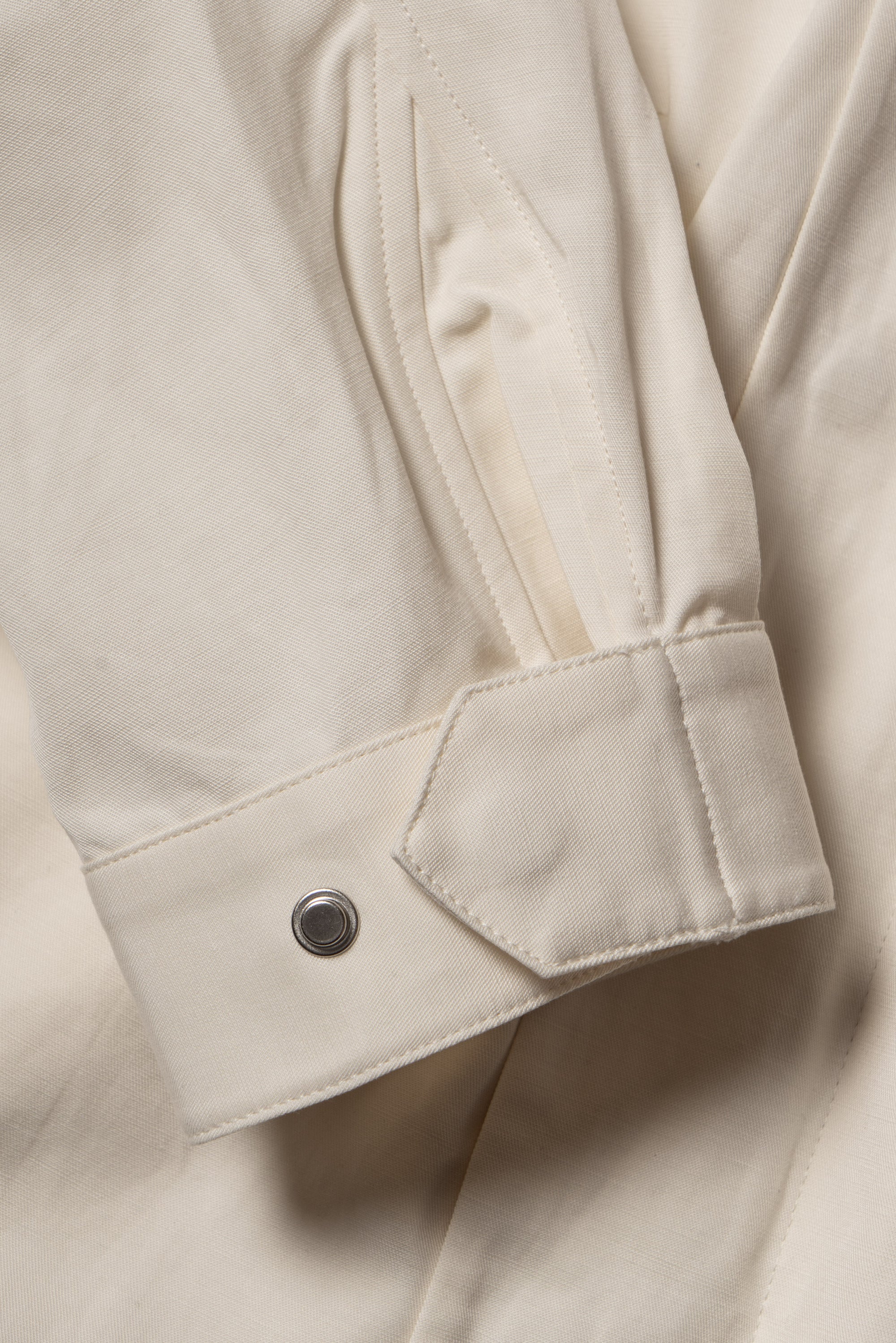 Ivory Tencel Linen Cotton M65 Jacket