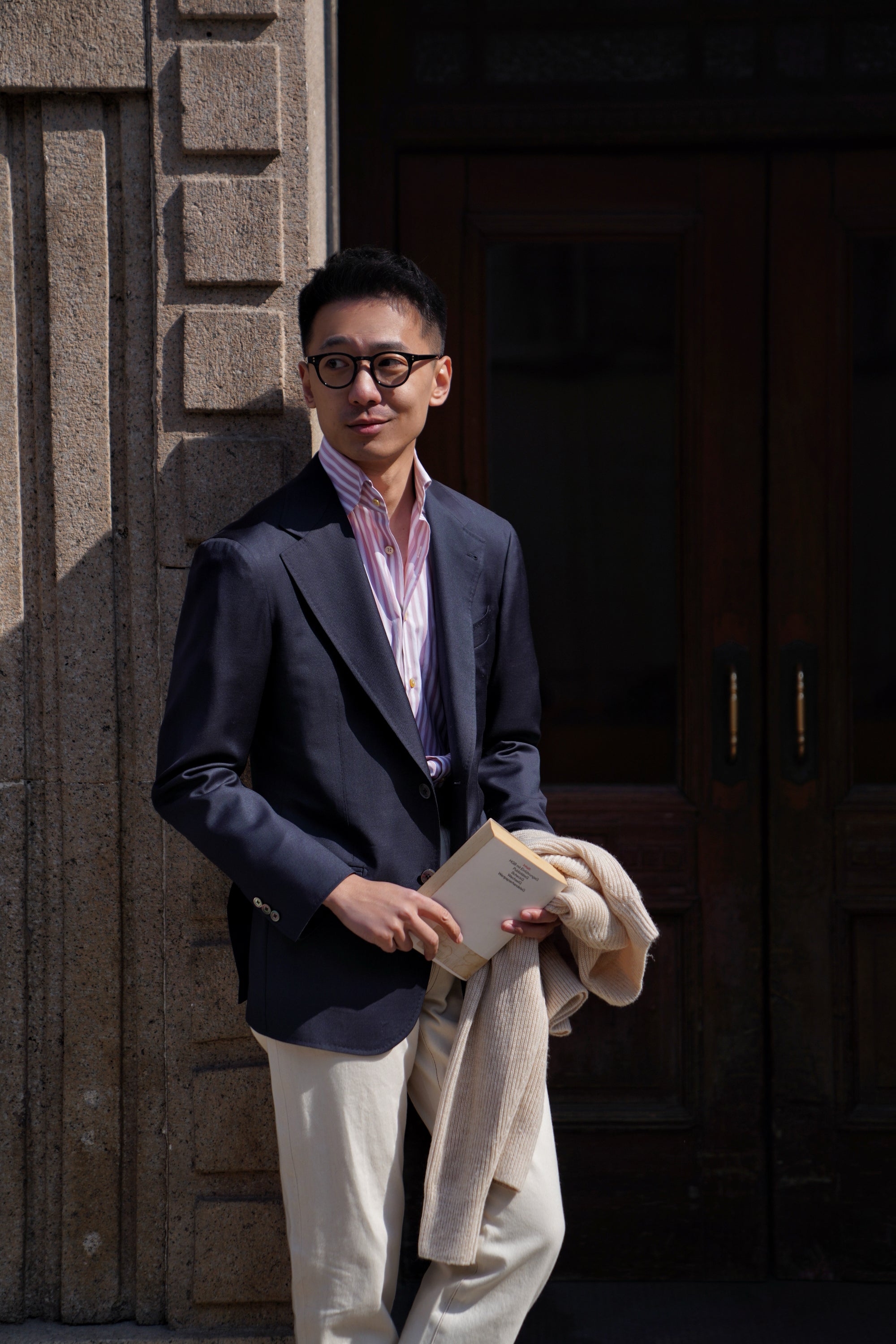 MTO Hand-stitched Stripe Shirt