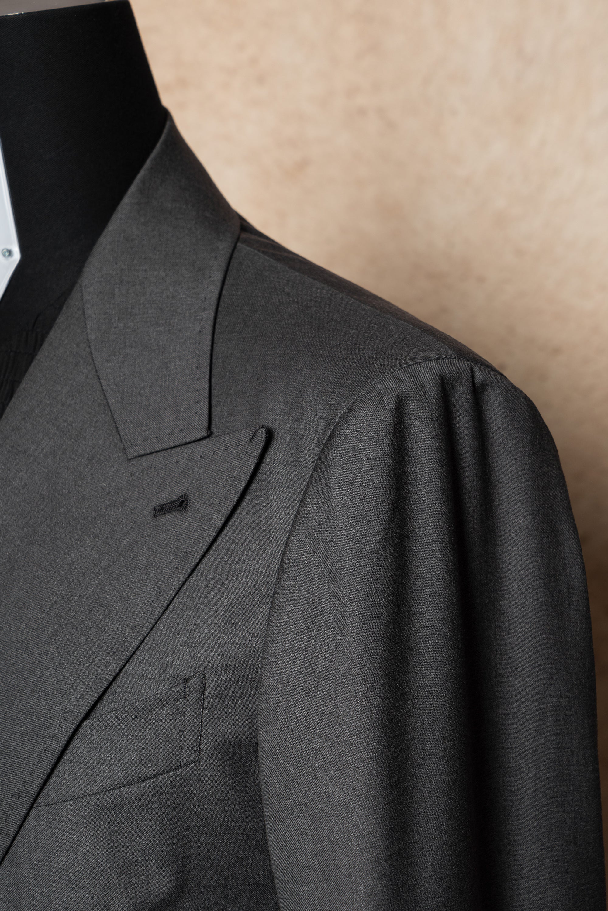 Grey 130s 17 Micron Wool Suit #358