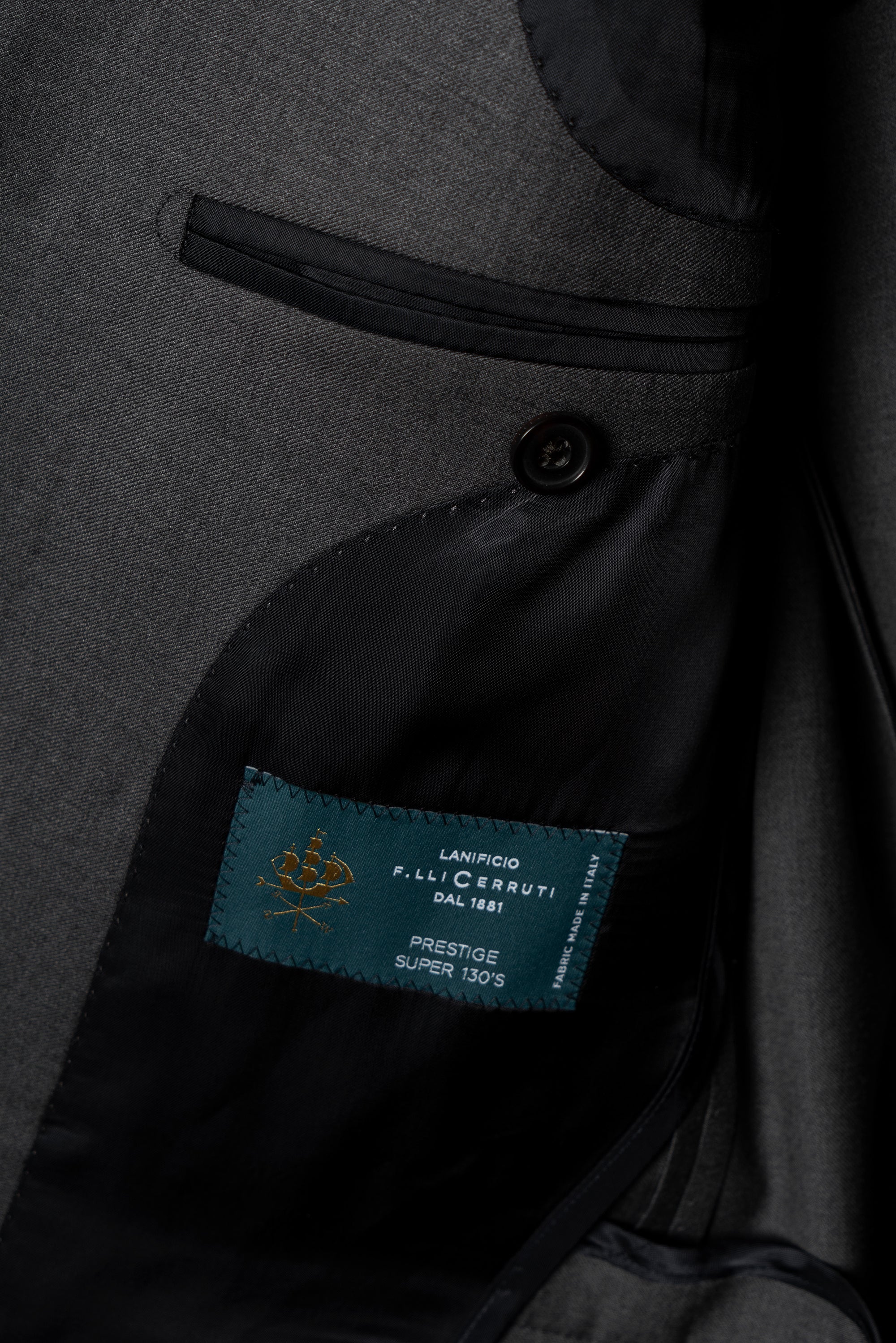 Grey 130s 17 Micron Wool Suit #358