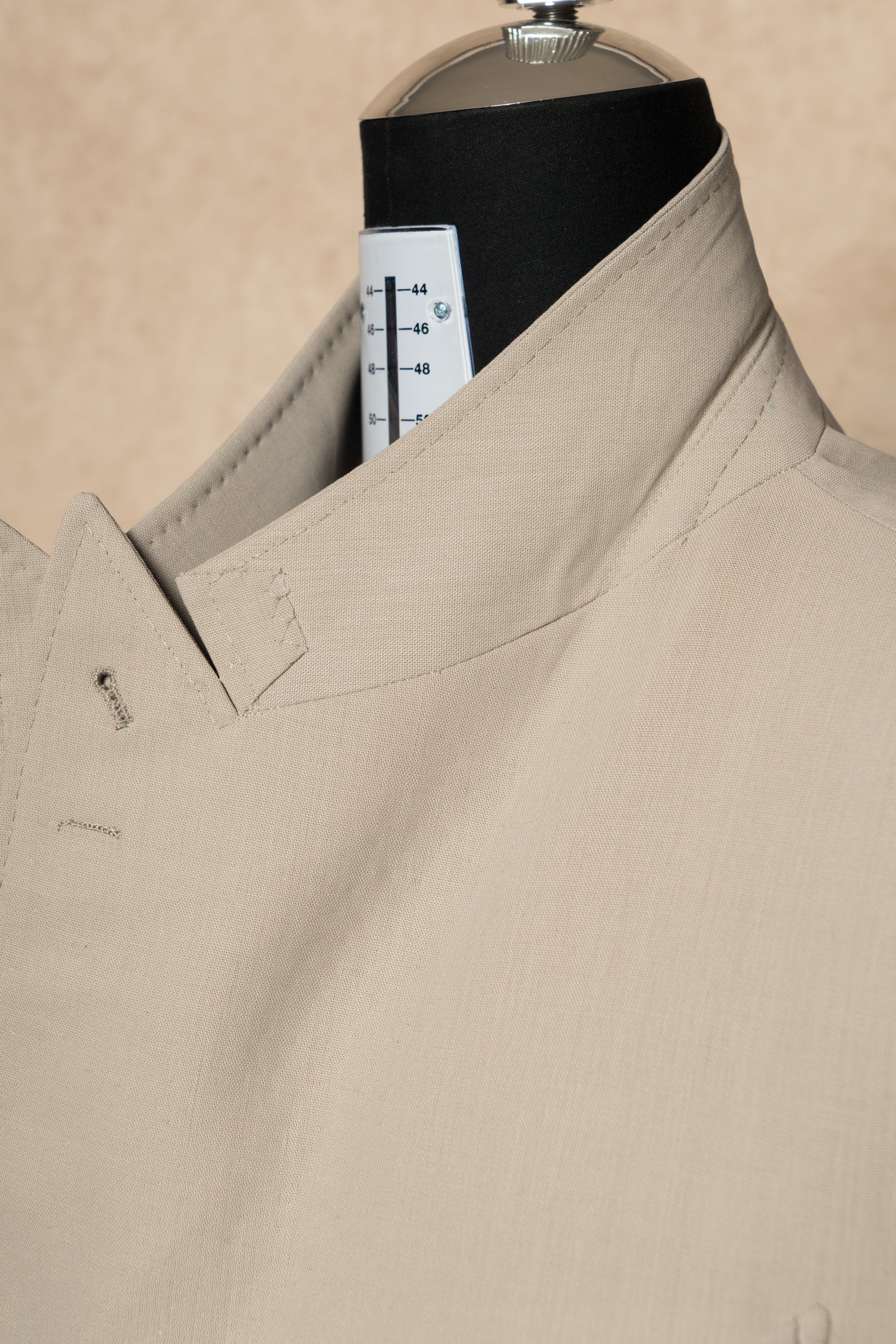 Khaki Hightwist Wool Suit #333