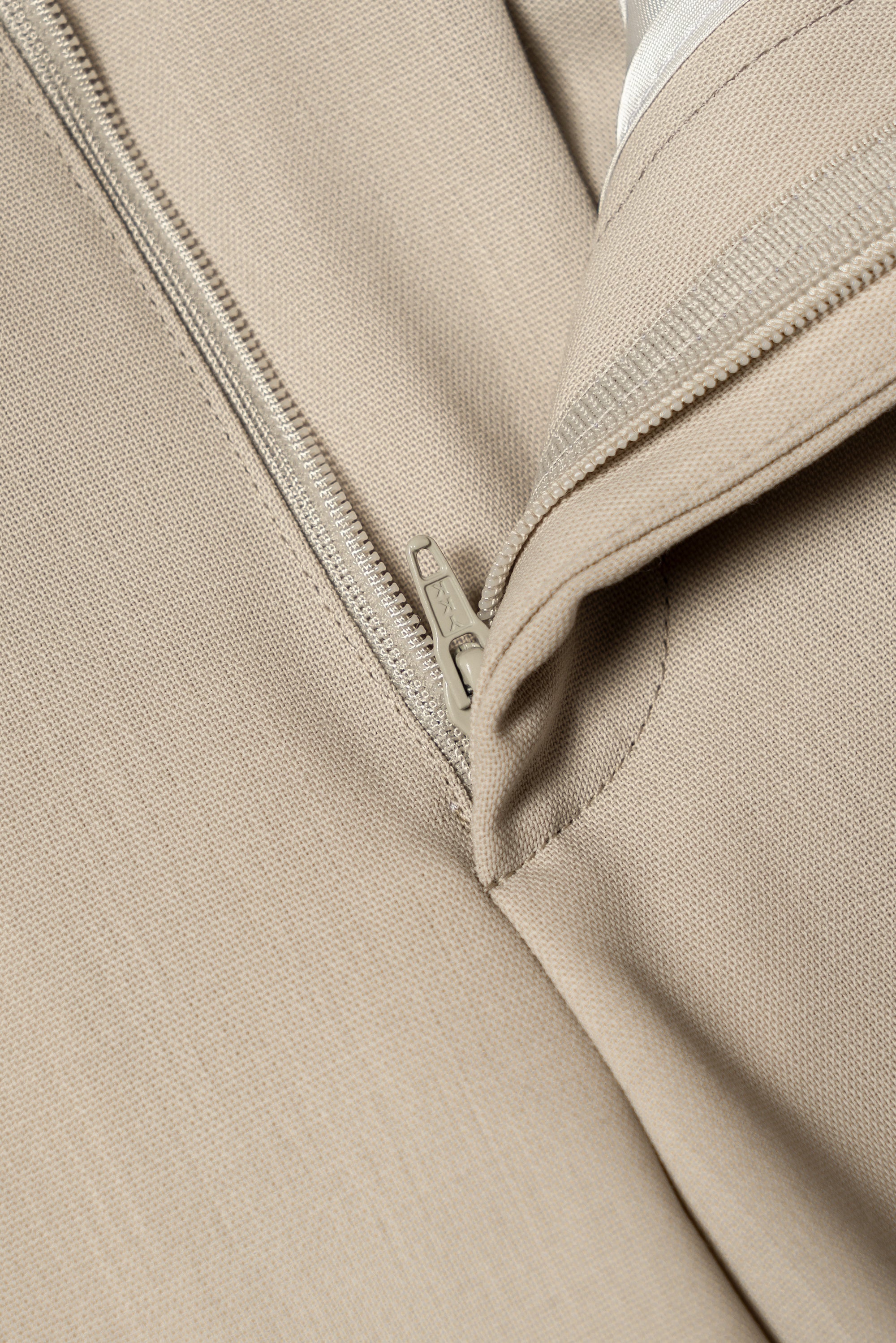 Khaki Hightwist Wool Suit #333