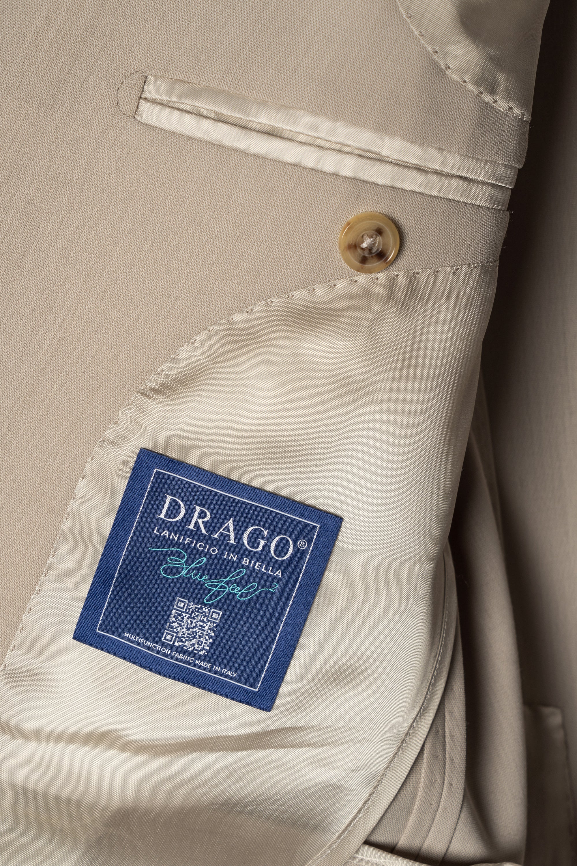 Khaki Hightwist Wool Suit #333