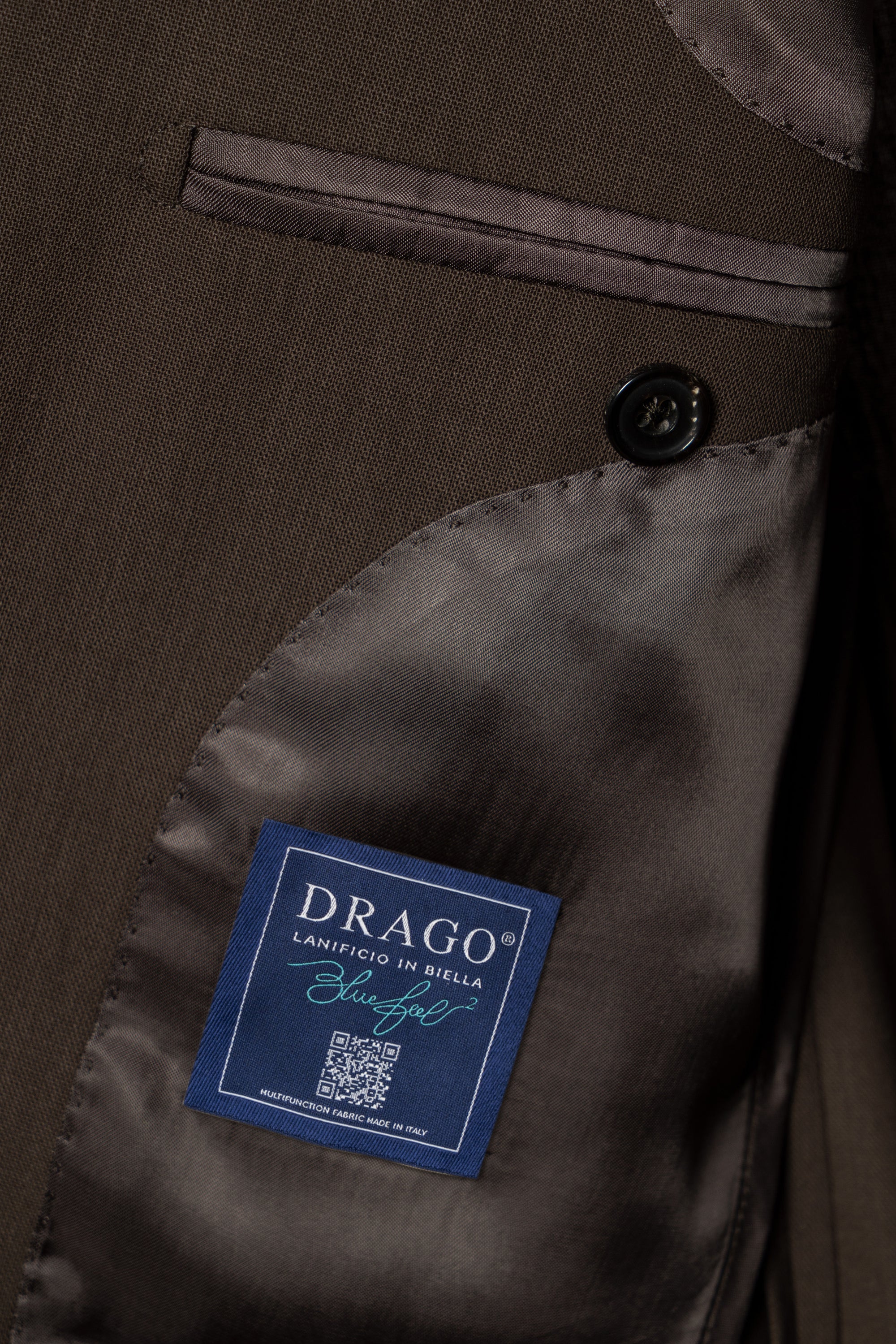 MTO Tobacco Hightwist Wool Suit #332