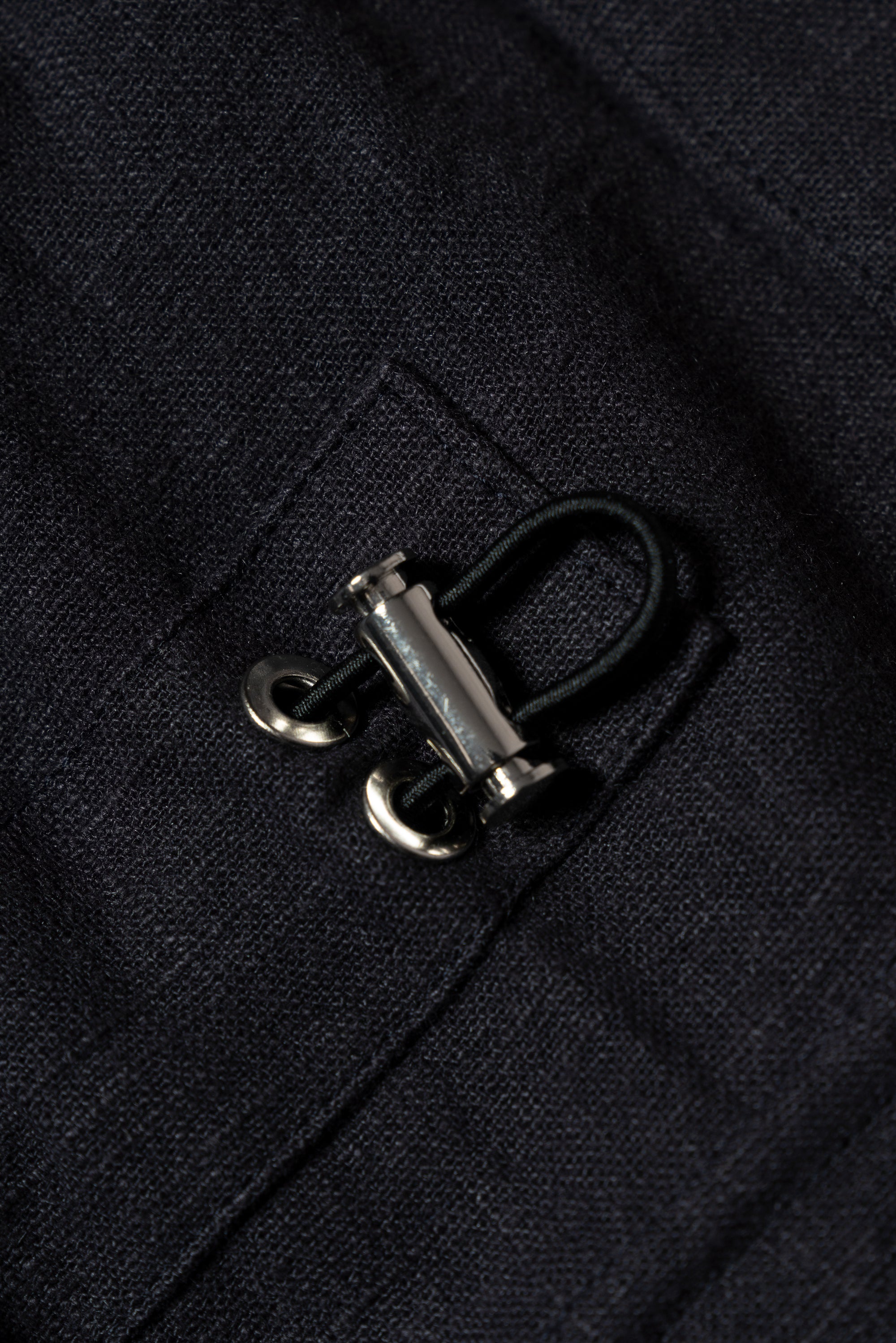 Ink Blue Linen Cotton M42 Jacket